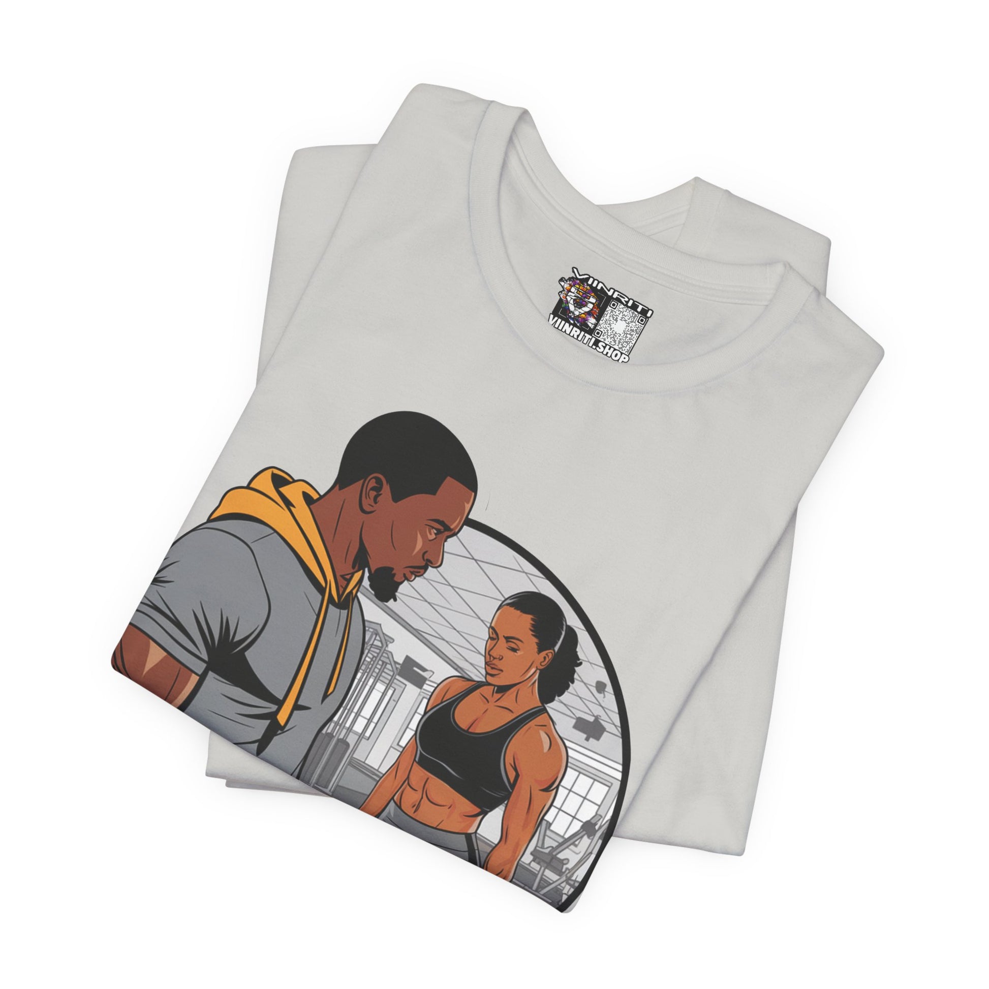 Gym Vibes T‑Shirt — “I’m a Man That Like the Girls That Be in the Gym” Fitness Tee