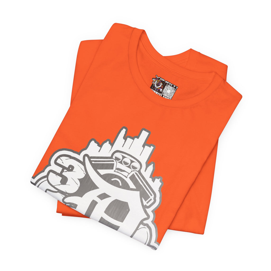 Detroit Vintage Logo T-Shirt — D City Skyline Emblem