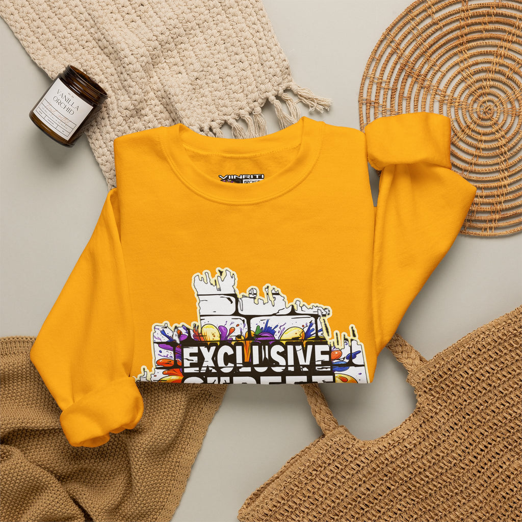 VIINRITI EXCLUSIVE Graffiti 'Exclusive Street Tag' Crewneck Sweatshirt