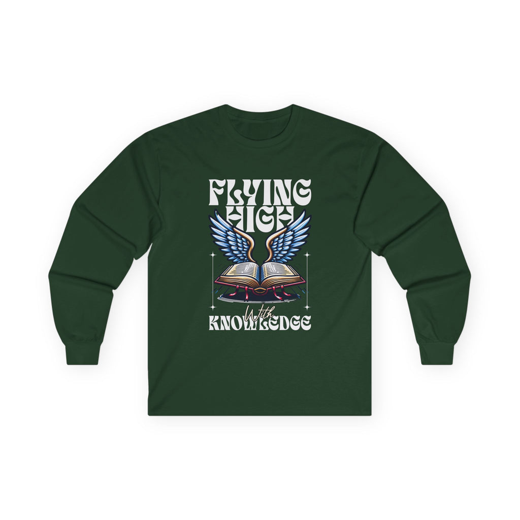 Flying High Knowledge Long Sleeve Tee