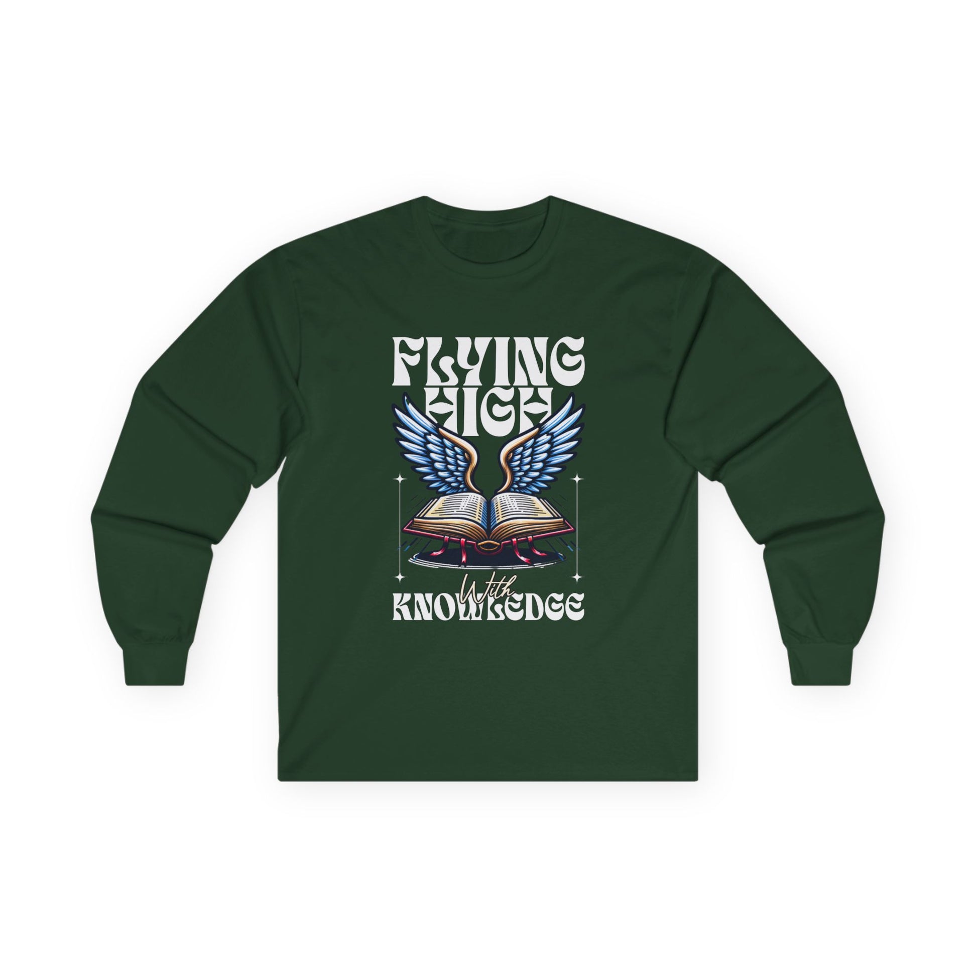 Flying High Knowledge Long Sleeve Tee