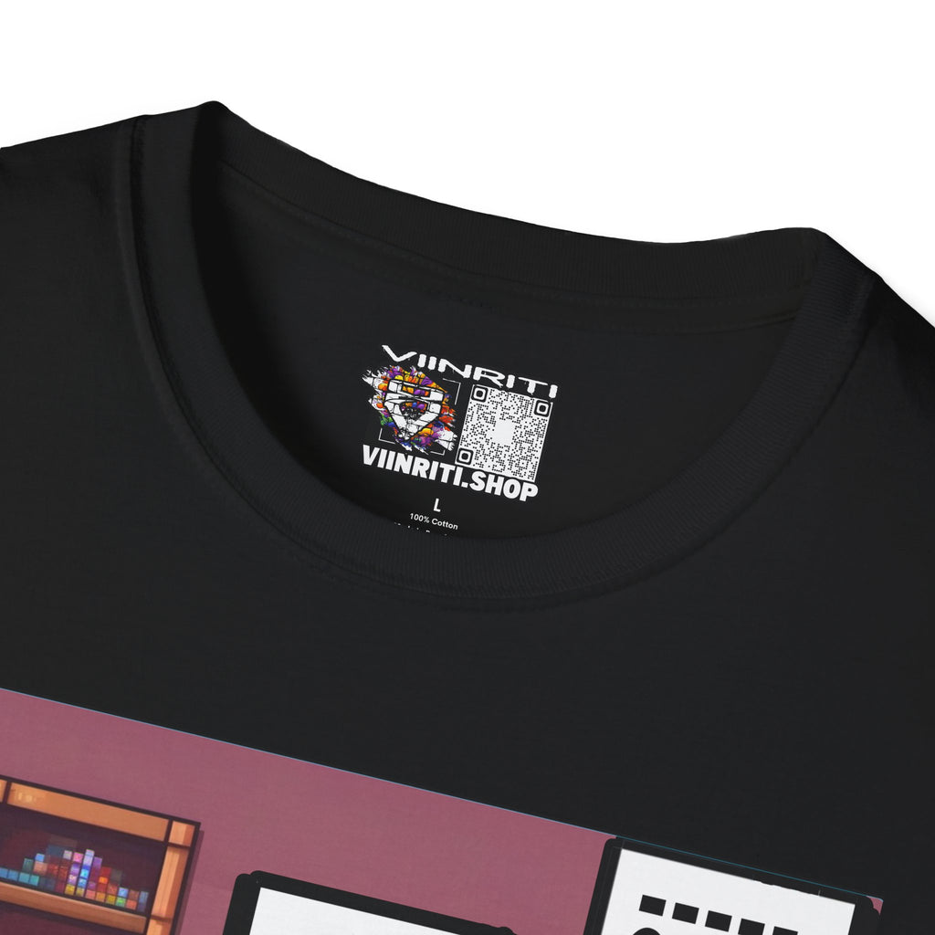 Gamer Room T-Shirt — "I'm Trying to Play the Game" Retro Pixel Art Tee