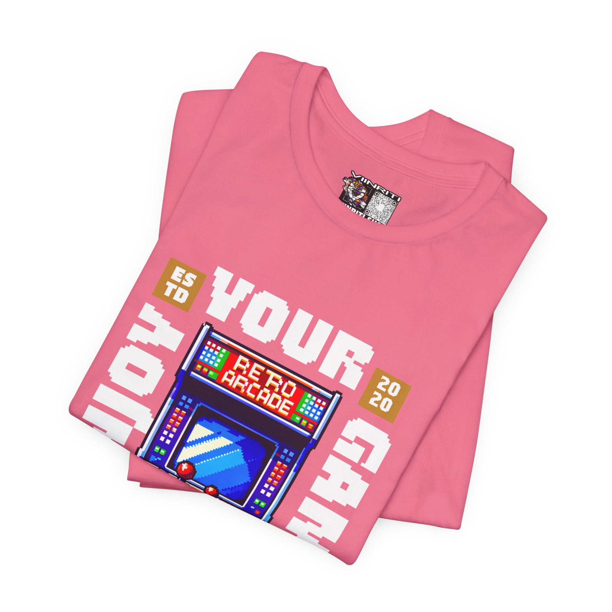 """"''Retro Arcade T-Shirt — Enjoy Your Game Vintage Gaming Tee
