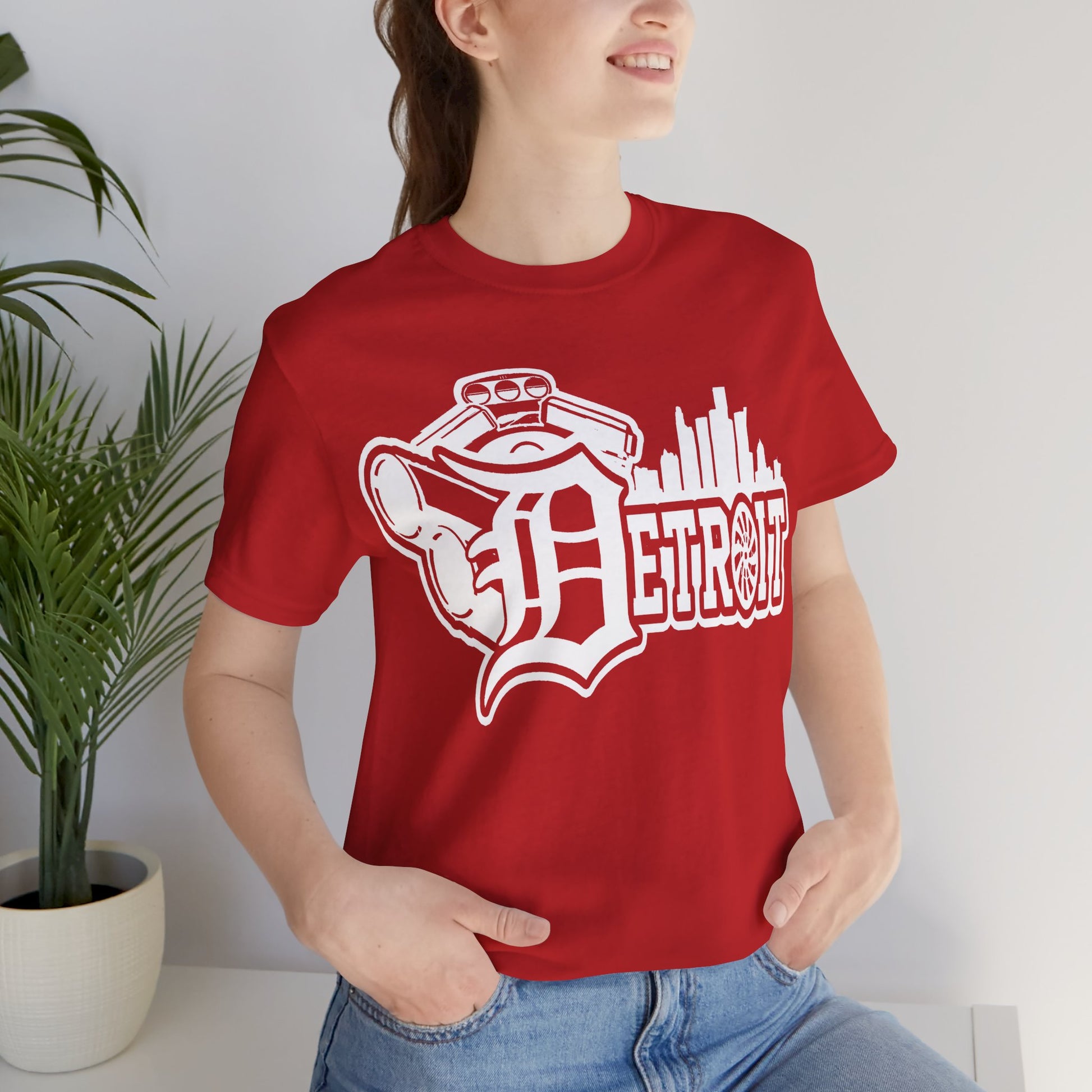 Detroit Skyline Tee — Vintage Motor City Logo T-Shirt