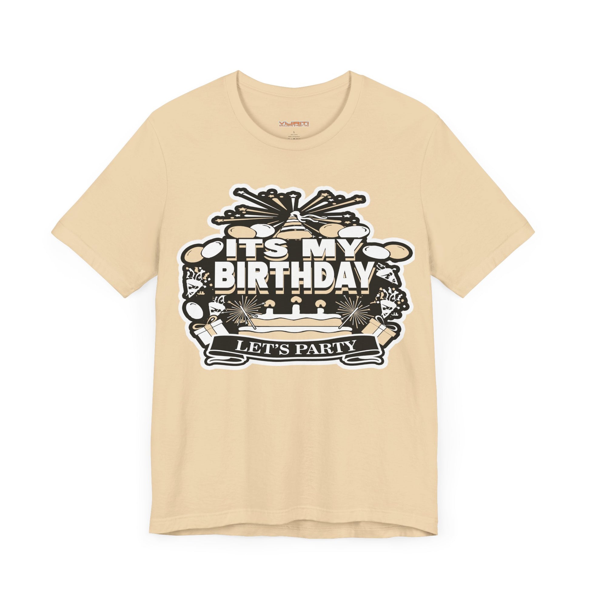 IT'S MY BIRTHDAY SHIRT MULTICOLOR