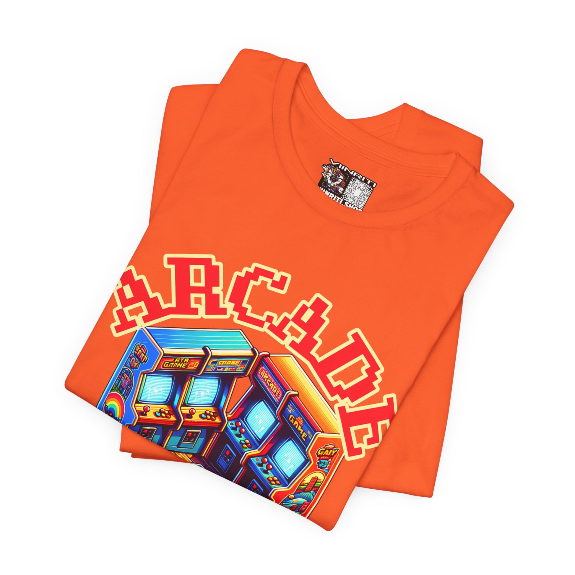 Arcade Game Time Tee — Retro Pixel Arcade Gaming T-Shirt