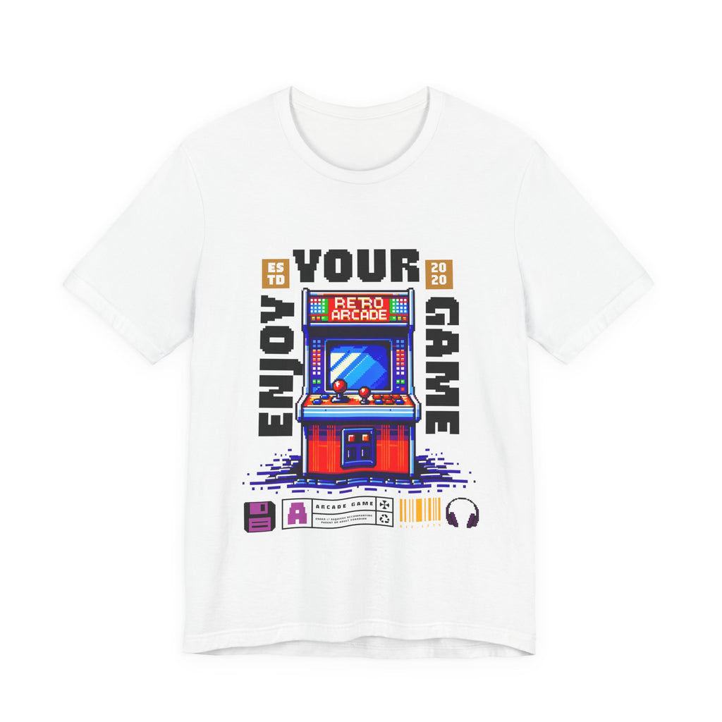 """"''Retro Arcade T-Shirt — Enjoy Your Game Vintage Gaming Tee