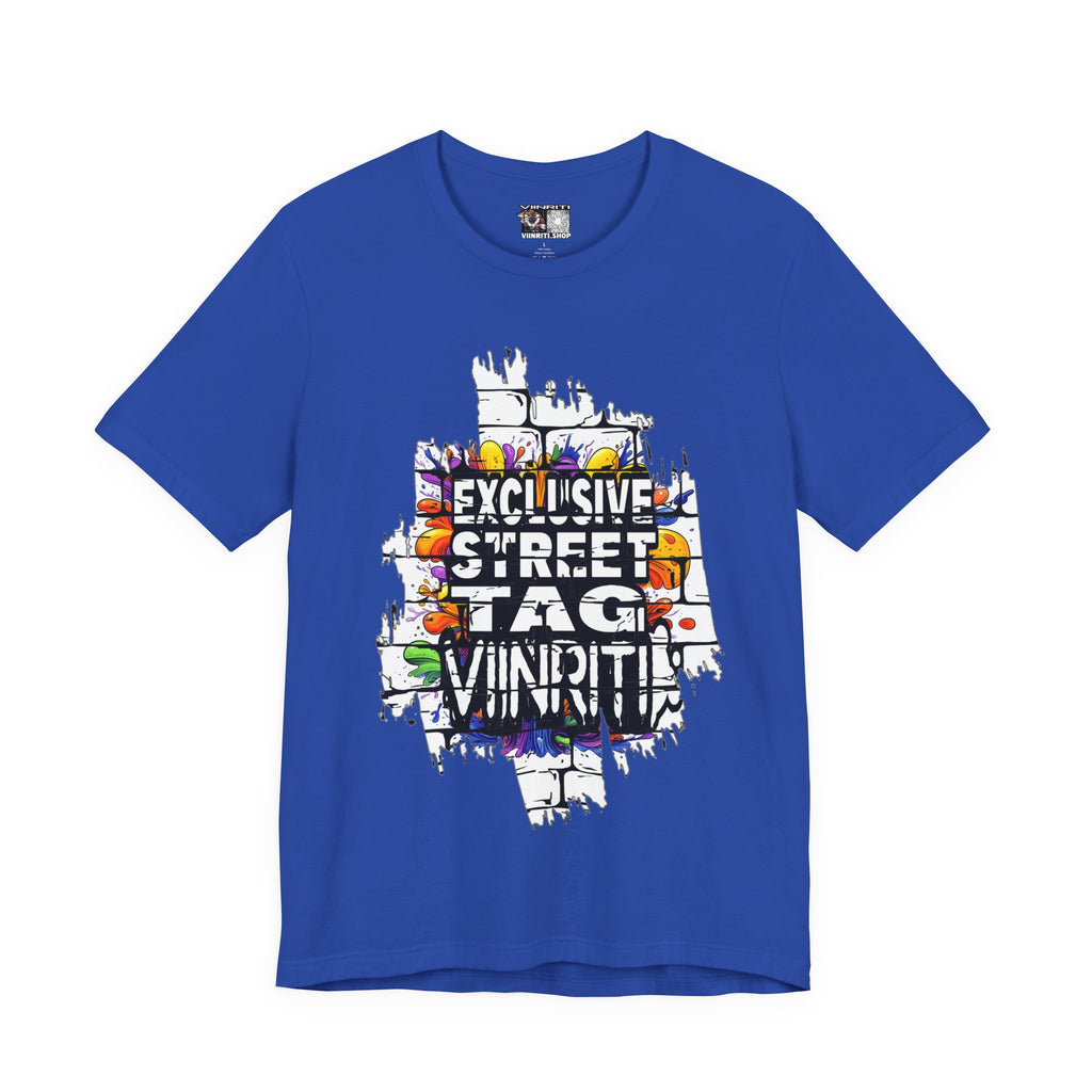 Viiriti Exclusive Street Tag Graffiti T-Shirt — "Exclusive Street Tag Vinnit" Urban Art Tee