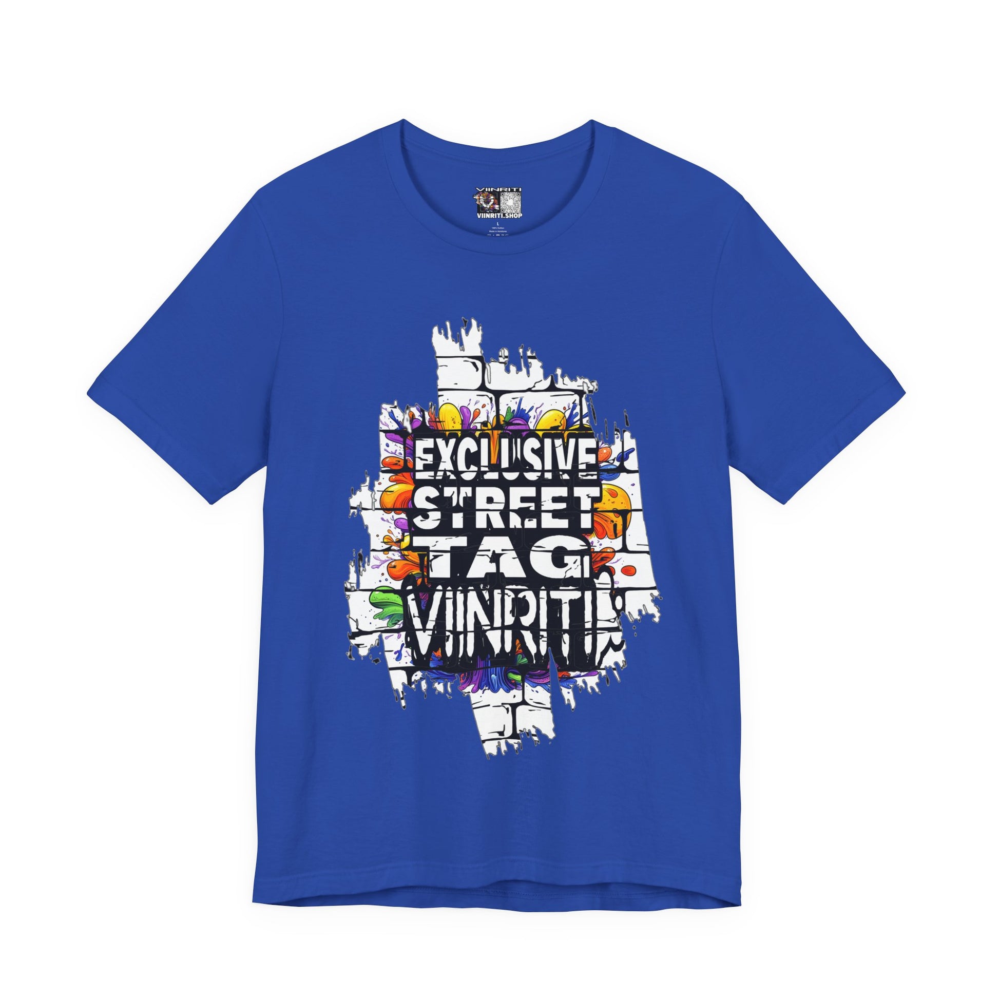 """"Viinriti Street Tag Graffiti Tee — "Exclusive Street Tag Vinniti" Graphic T-Shirt