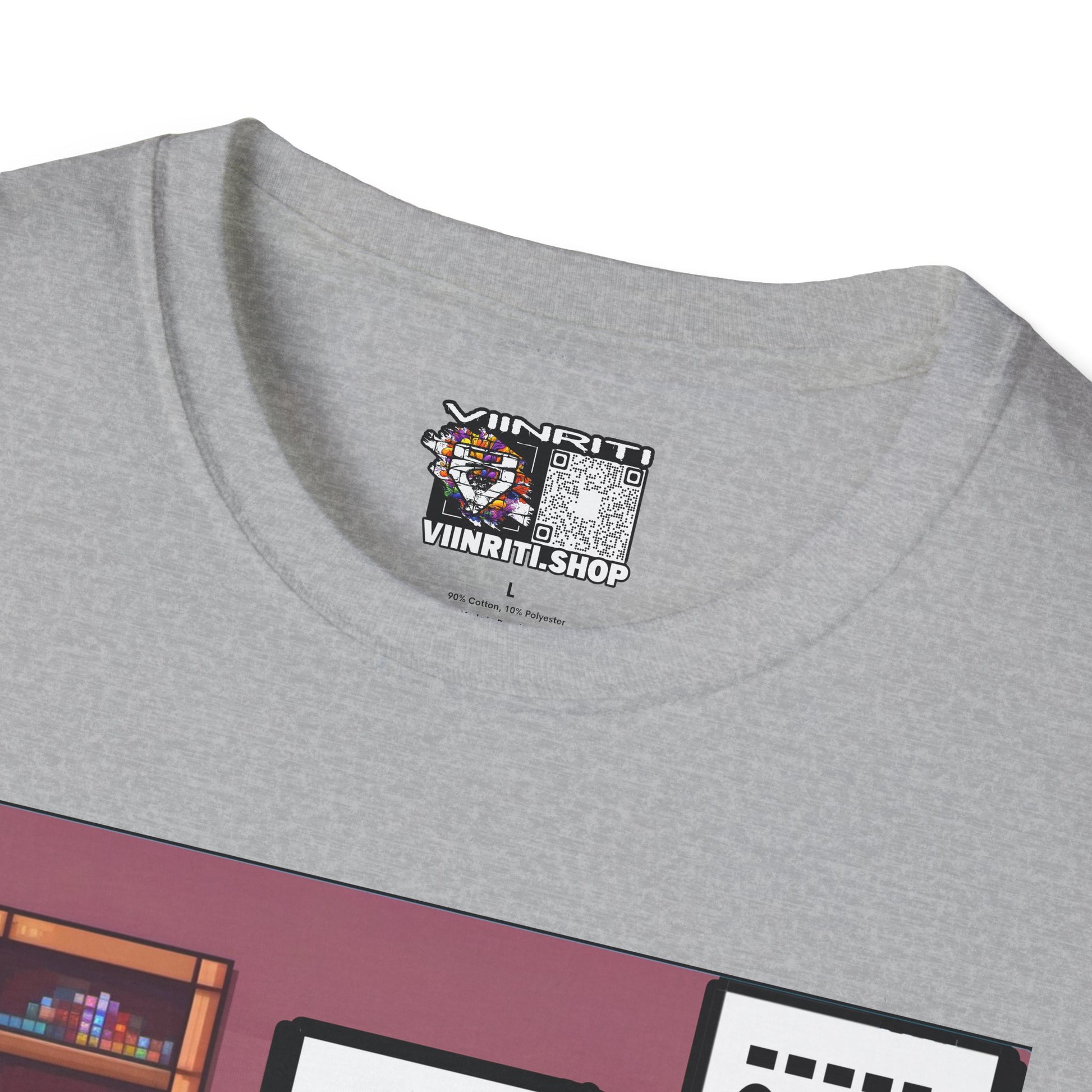 Gamer Room T-Shirt — "I'm Trying to Play the Game" Retro Pixel Art Tee