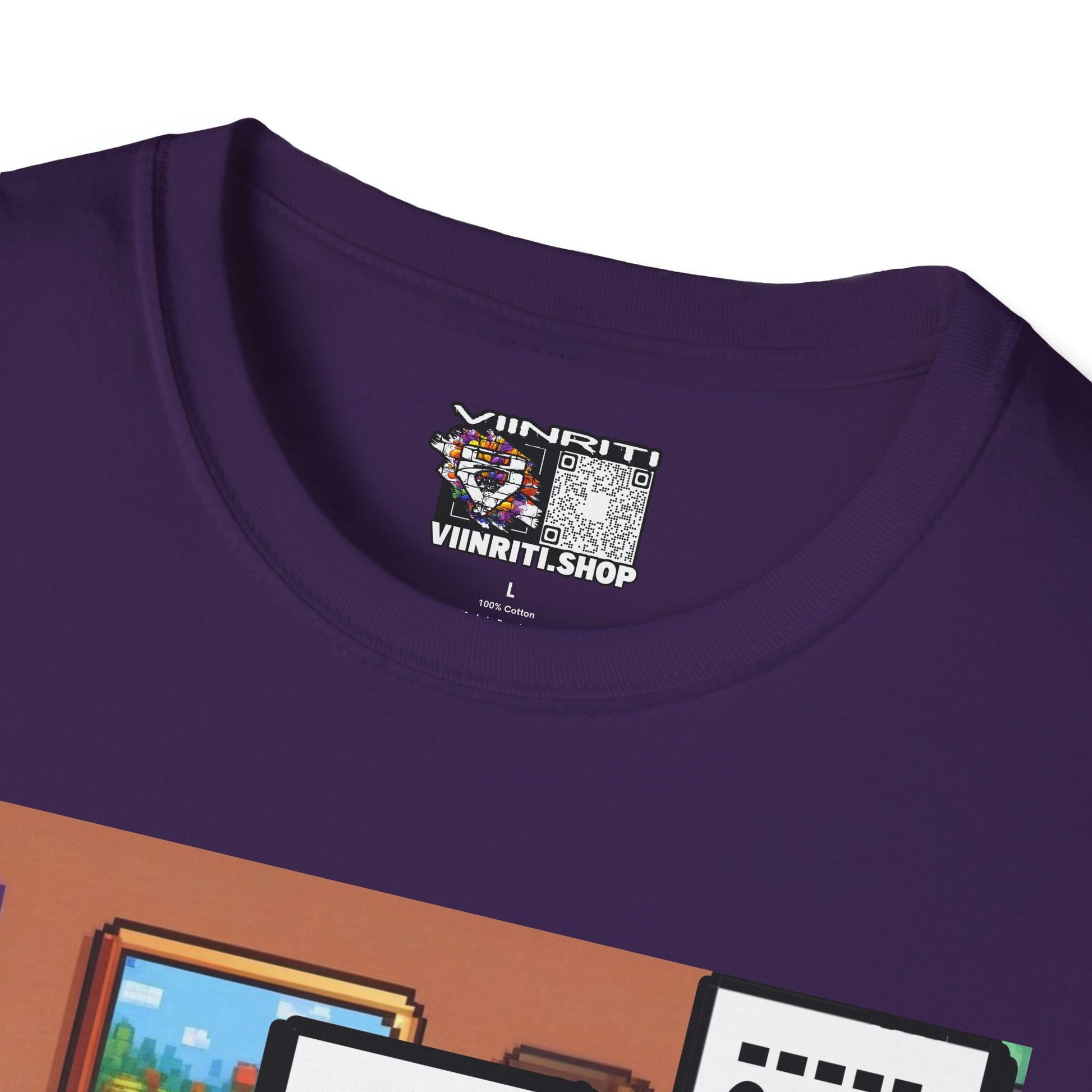 Gamer Comic Tee — "I'm Trying to Play the Game" Graphic T-Shirt