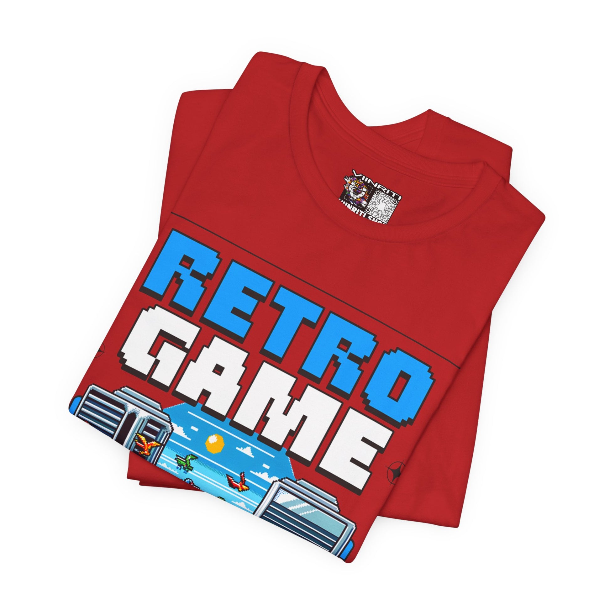 Retro Game T‑Shirt — 8‑Bit Arcade Scene Tee
