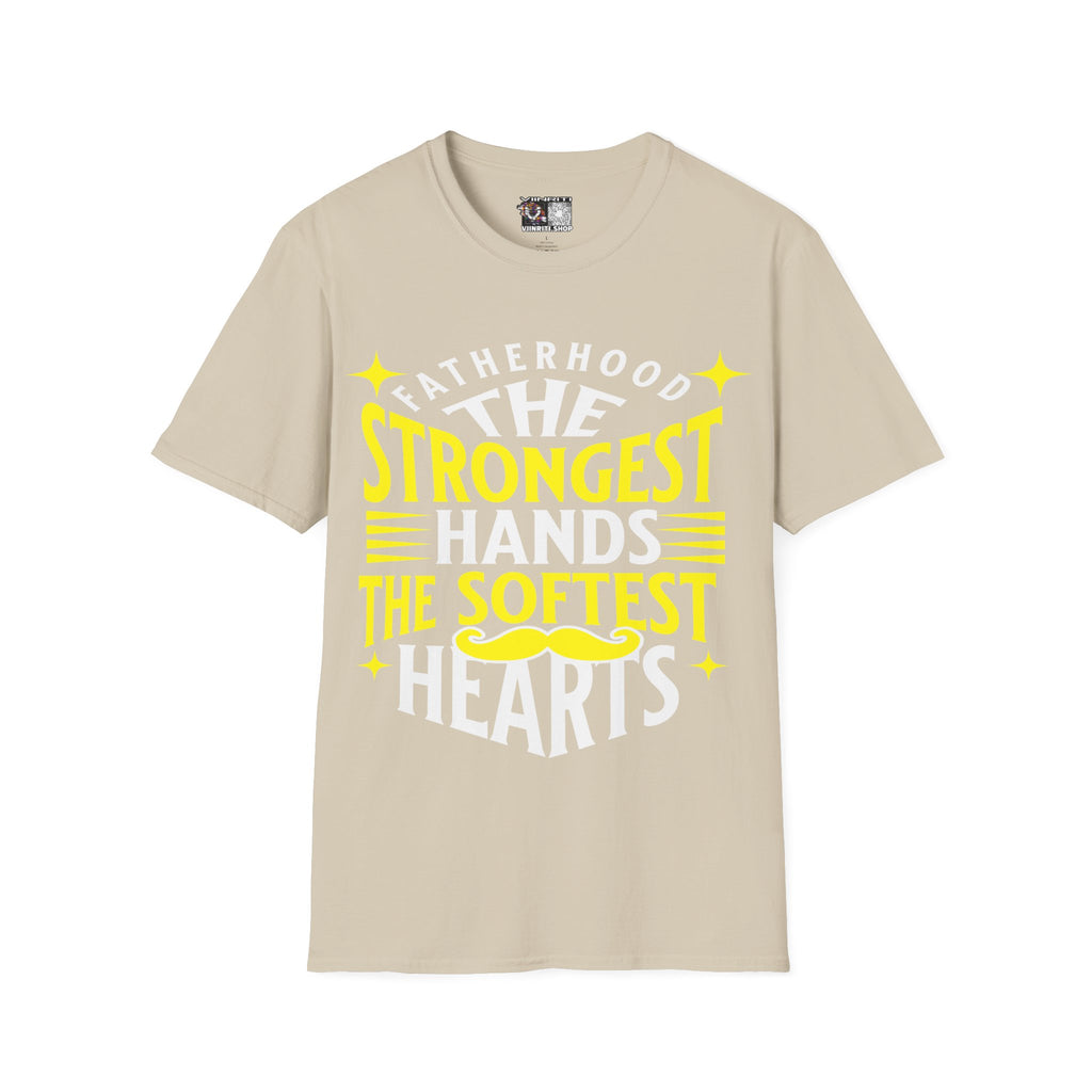 Fatherhood T-Shirt, Softstyle Tee for Dads, Gifts for Father's Day, Casual Wear, Unique Men’s Apparel, Family Celebration Top
