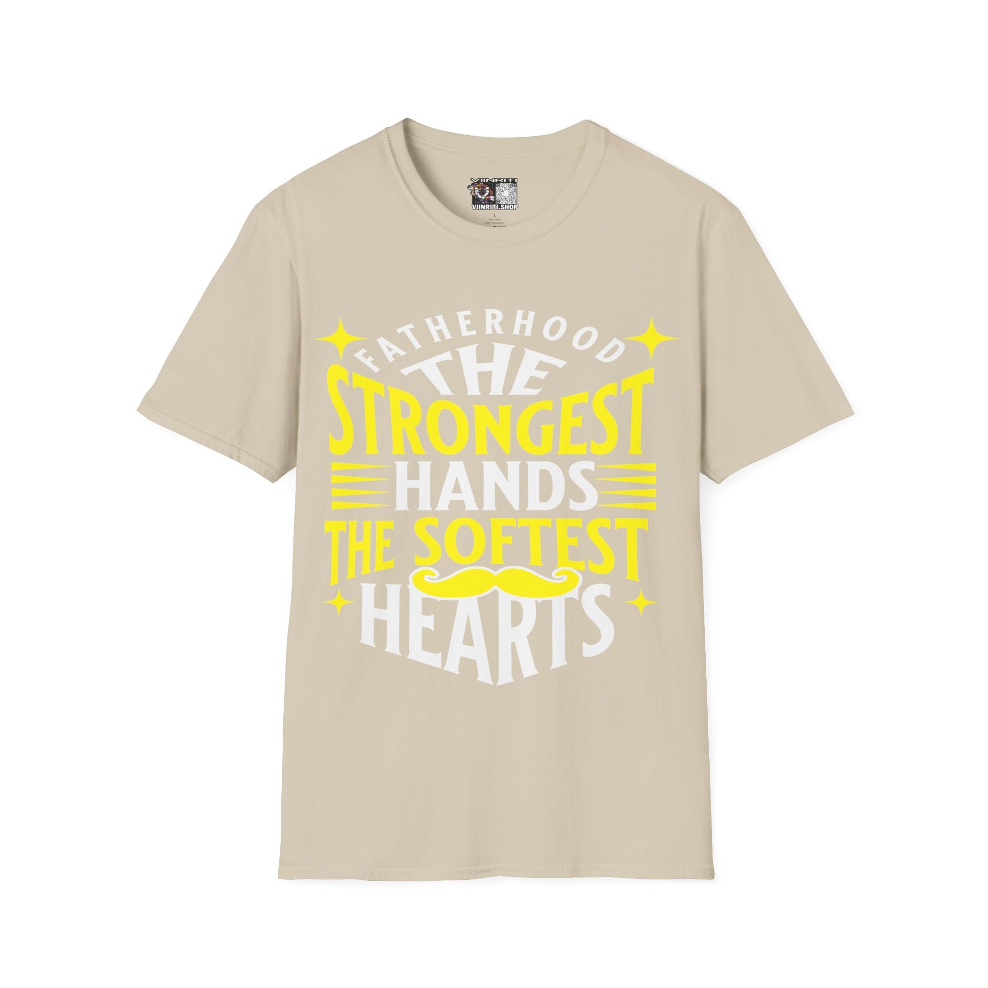 Fatherhood T-Shirt, Softstyle Tee for Dads, Gifts for Father's Day, Casual Wear, Unique Men’s Apparel, Family Celebration Top
