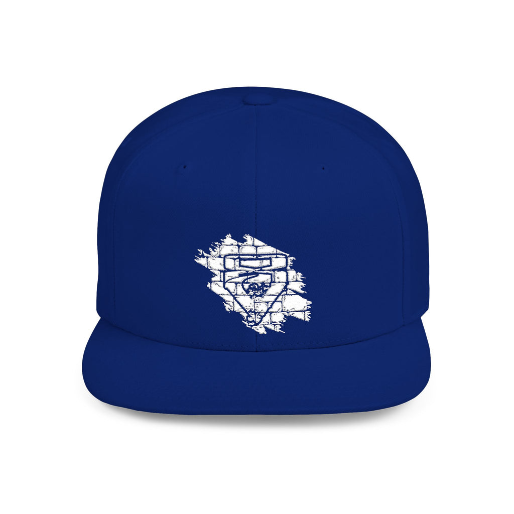 V Flat Bill Snapback Cap