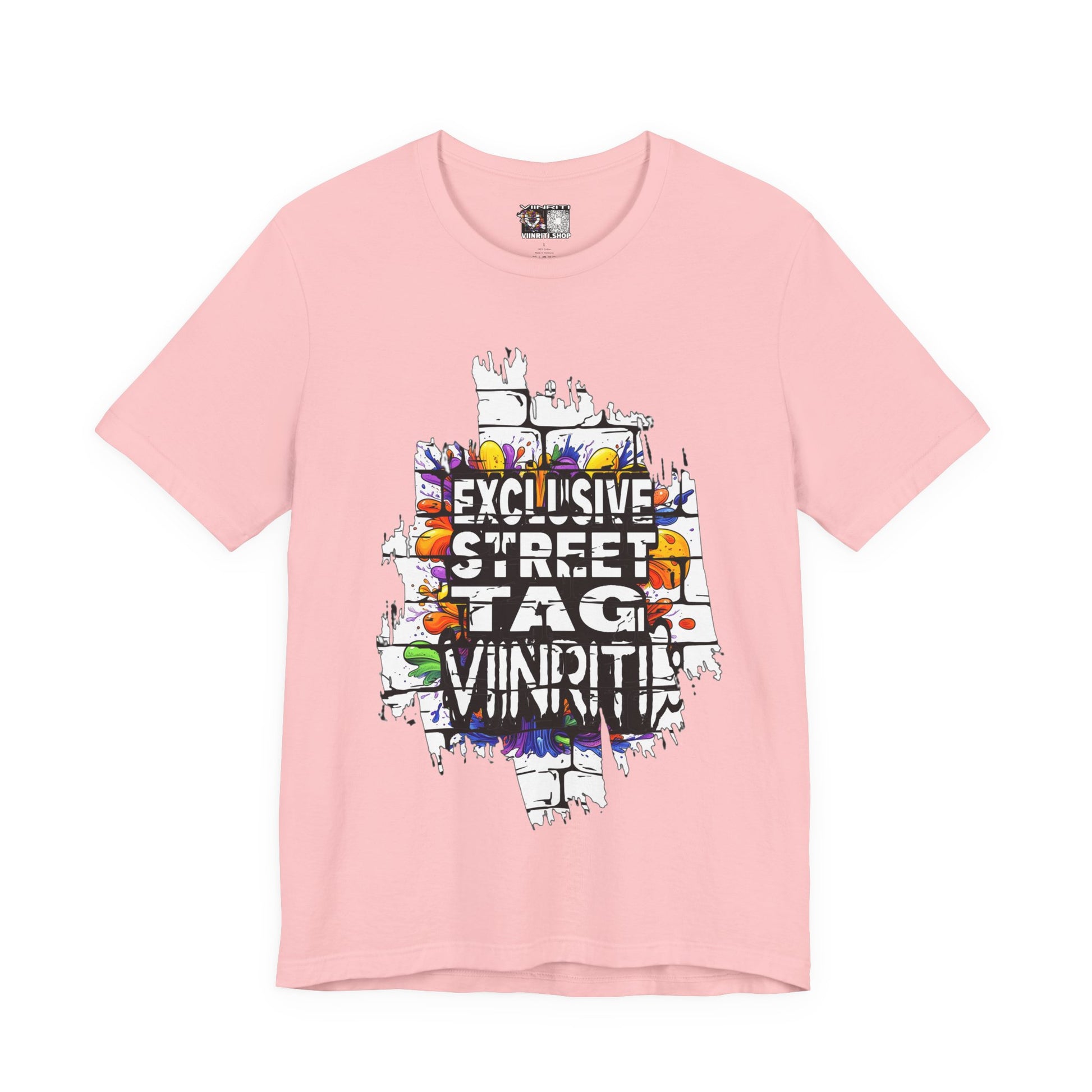 """"Viinriti Street Tag Graffiti Tee — "Exclusive Street Tag Vinniti" Graphic T-Shirt