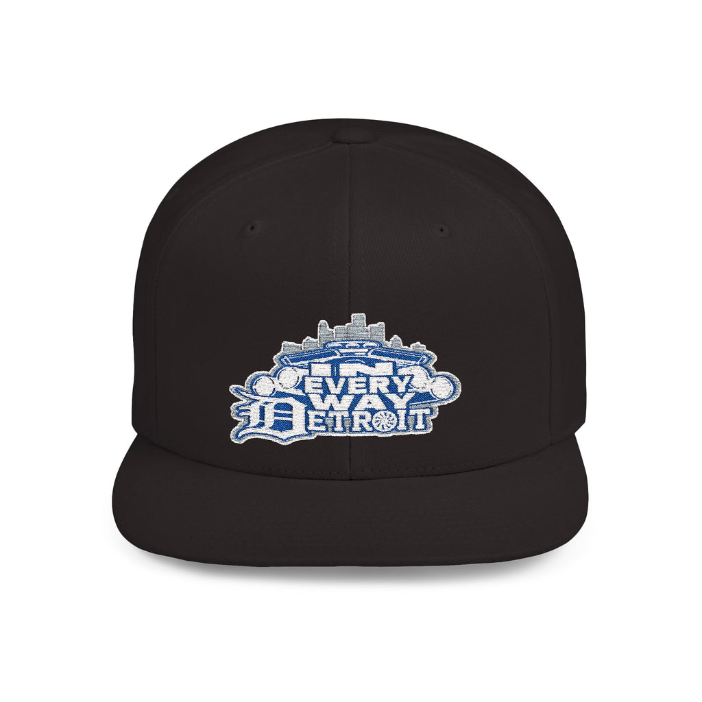 IN EVERY WAY DETROIT Flat Bill Snapback