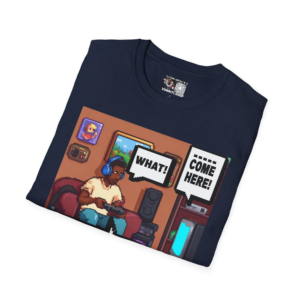 Gamer Comic Tee — "I'm Trying to Play the Game" Graphic T-Shirt