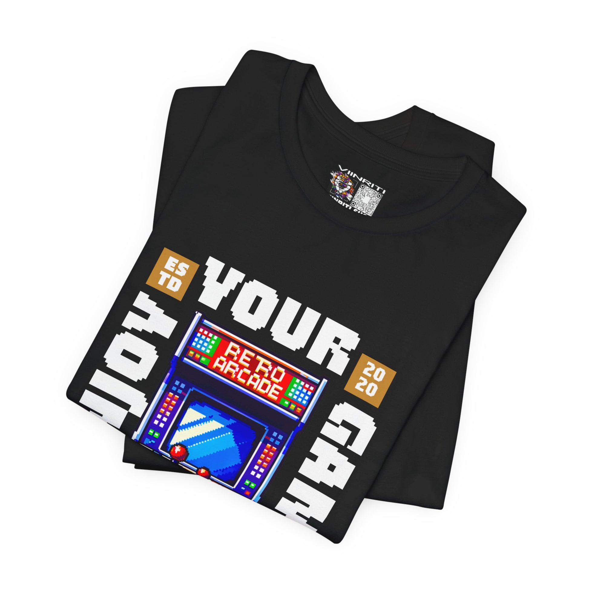 """"''Retro Arcade T-Shirt — Enjoy Your Game Vintage Gaming Tee