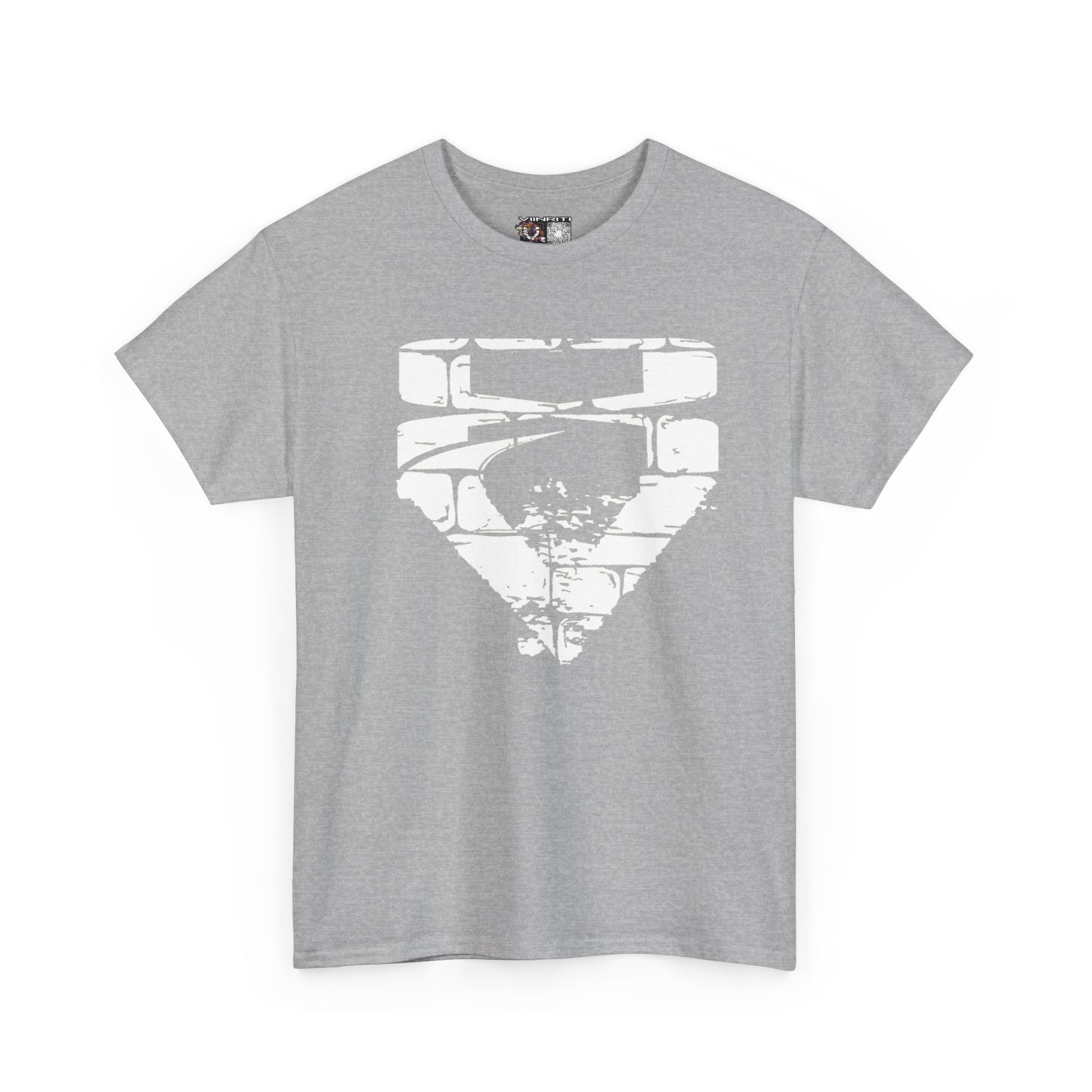 """"VIINRITI Snake Head Graphic Tee — Fierce Black Snake Illustration T-Shirt