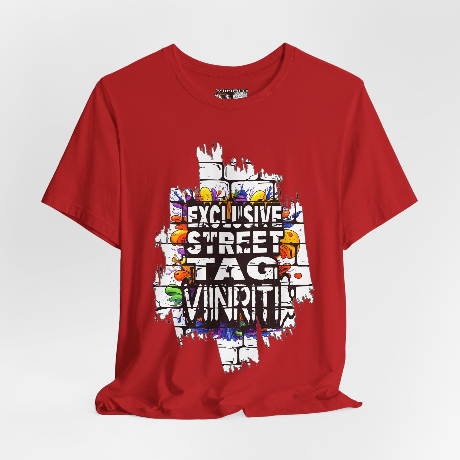 """"Viinriti Street Tag Graffiti Tee — "Exclusive Street Tag Vinniti" Graphic T-Shirt