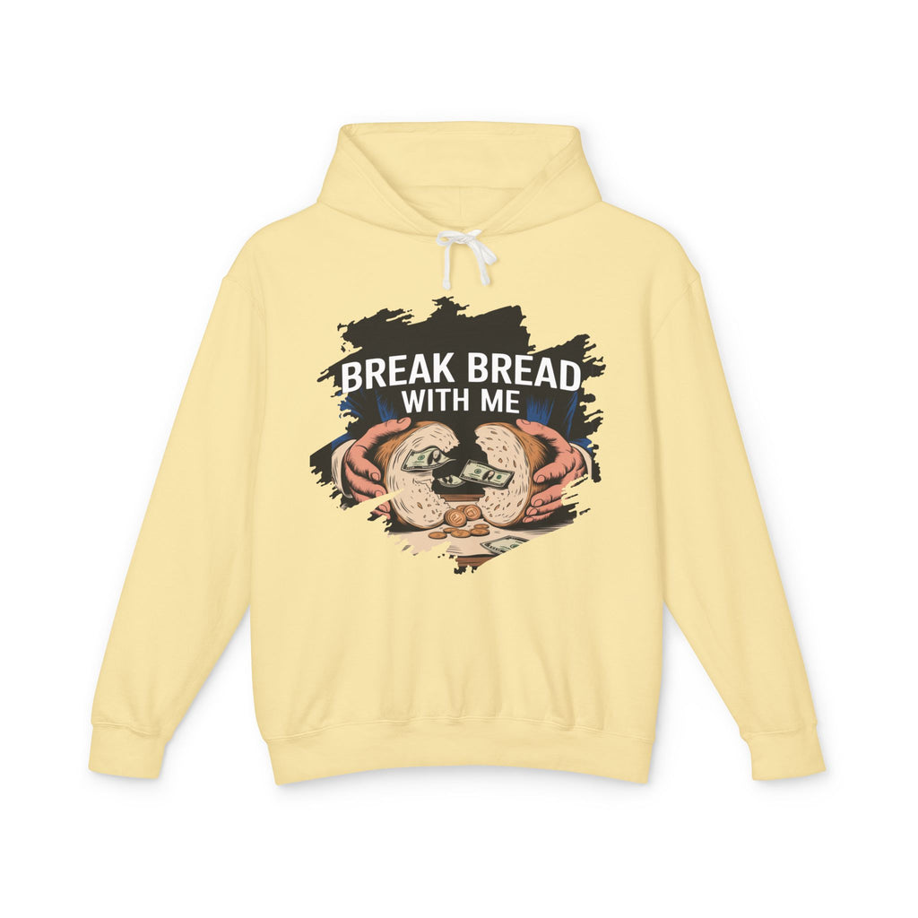 Break Bread With Me Hoodie — Cozy Bread Lovers Graphic Hoodie