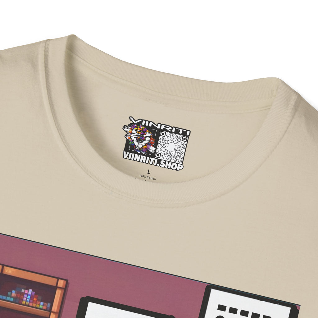 Gamer Room T-Shirt — "I'm Trying to Play the Game" Retro Pixel Art Tee