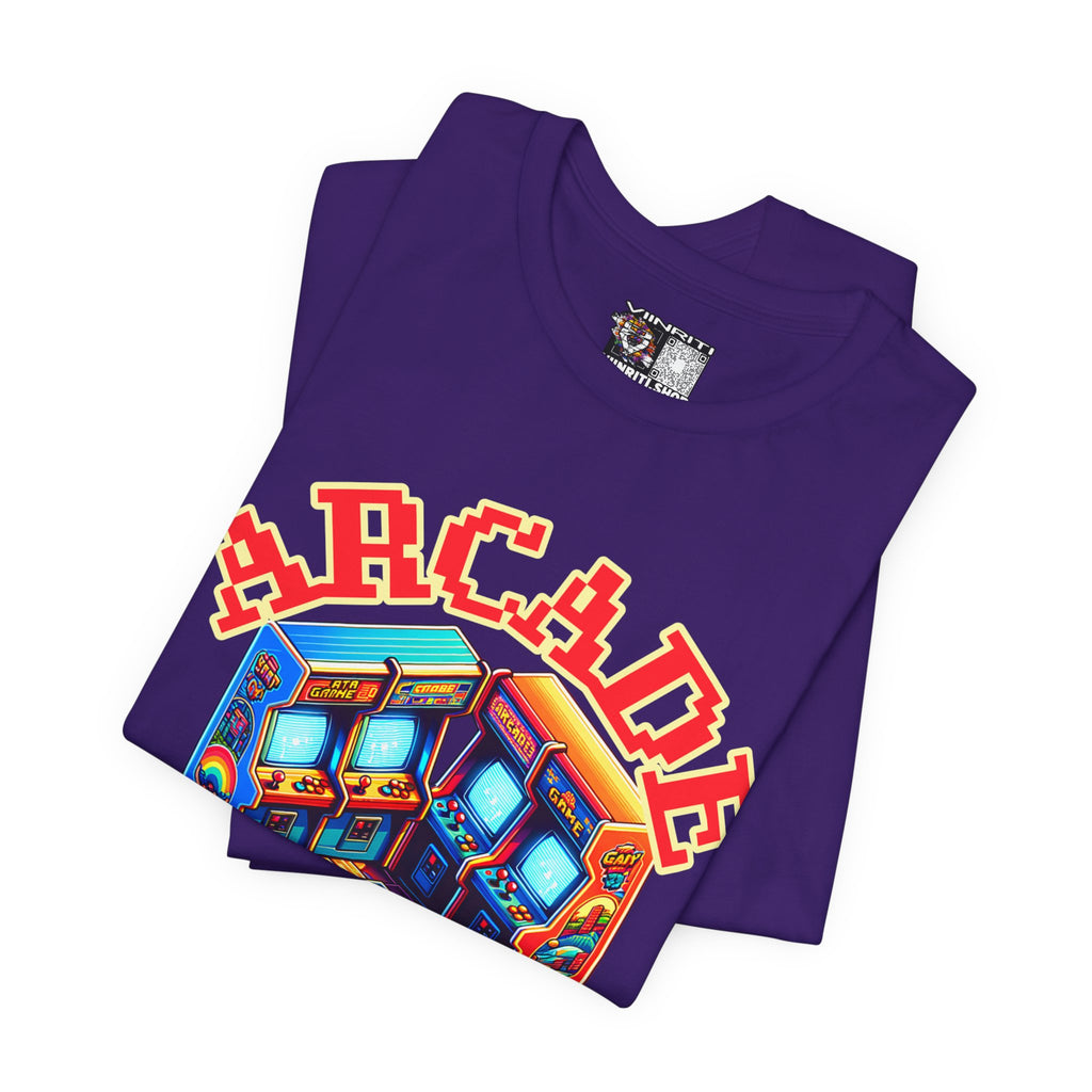 Arcade Game Time Tee — Retro Pixel Arcade Gaming T-Shirt