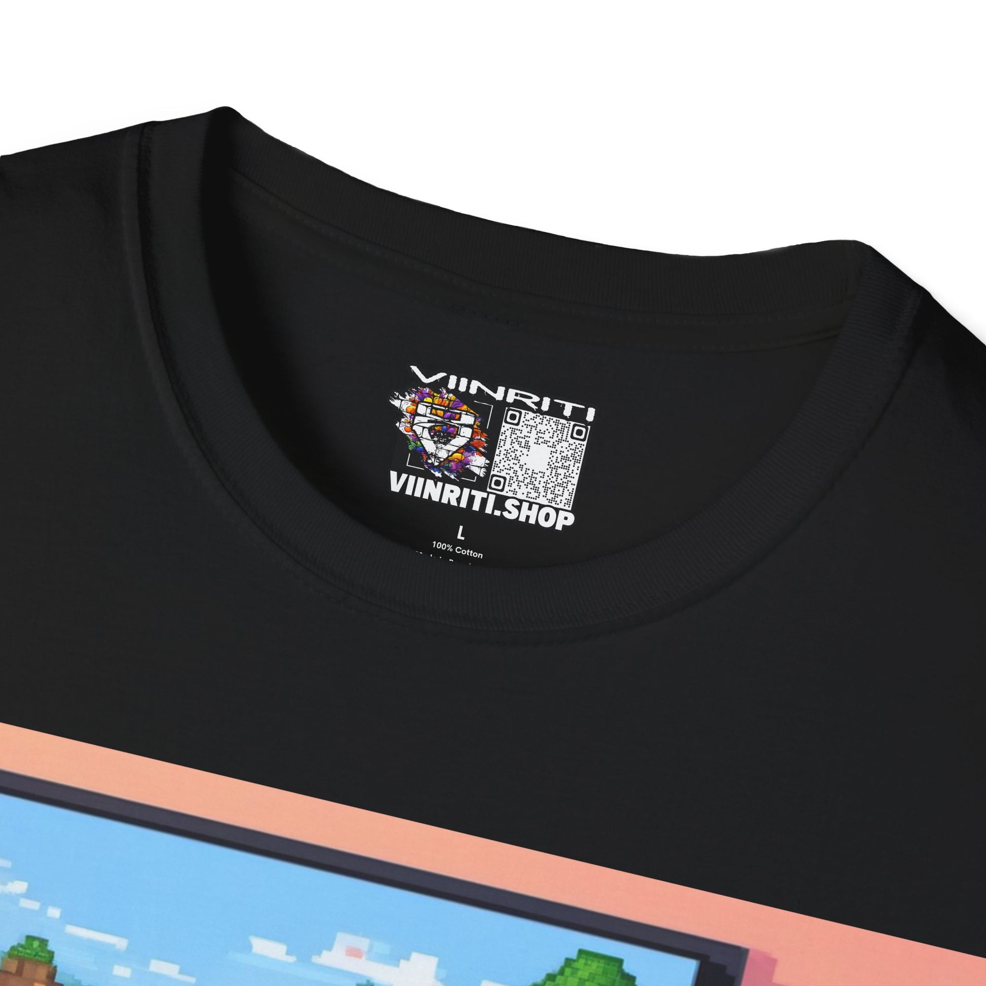 Girl Gamer T-Shirt — Retro Pixel Art ‘GIRL GAMER HERE!’ Tee for Female Gamers