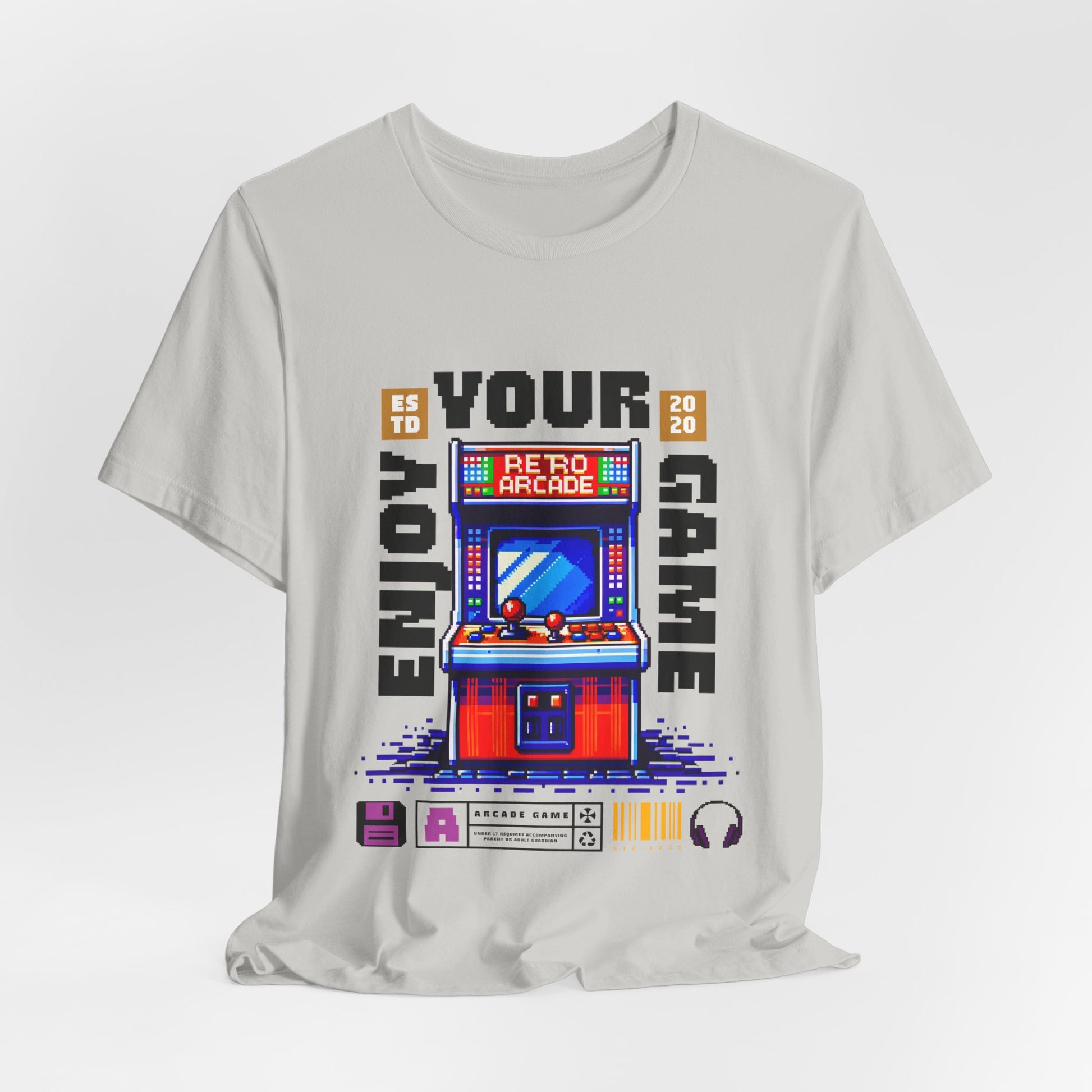 """"''Retro Arcade T-Shirt — Enjoy Your Game Vintage Gaming Tee