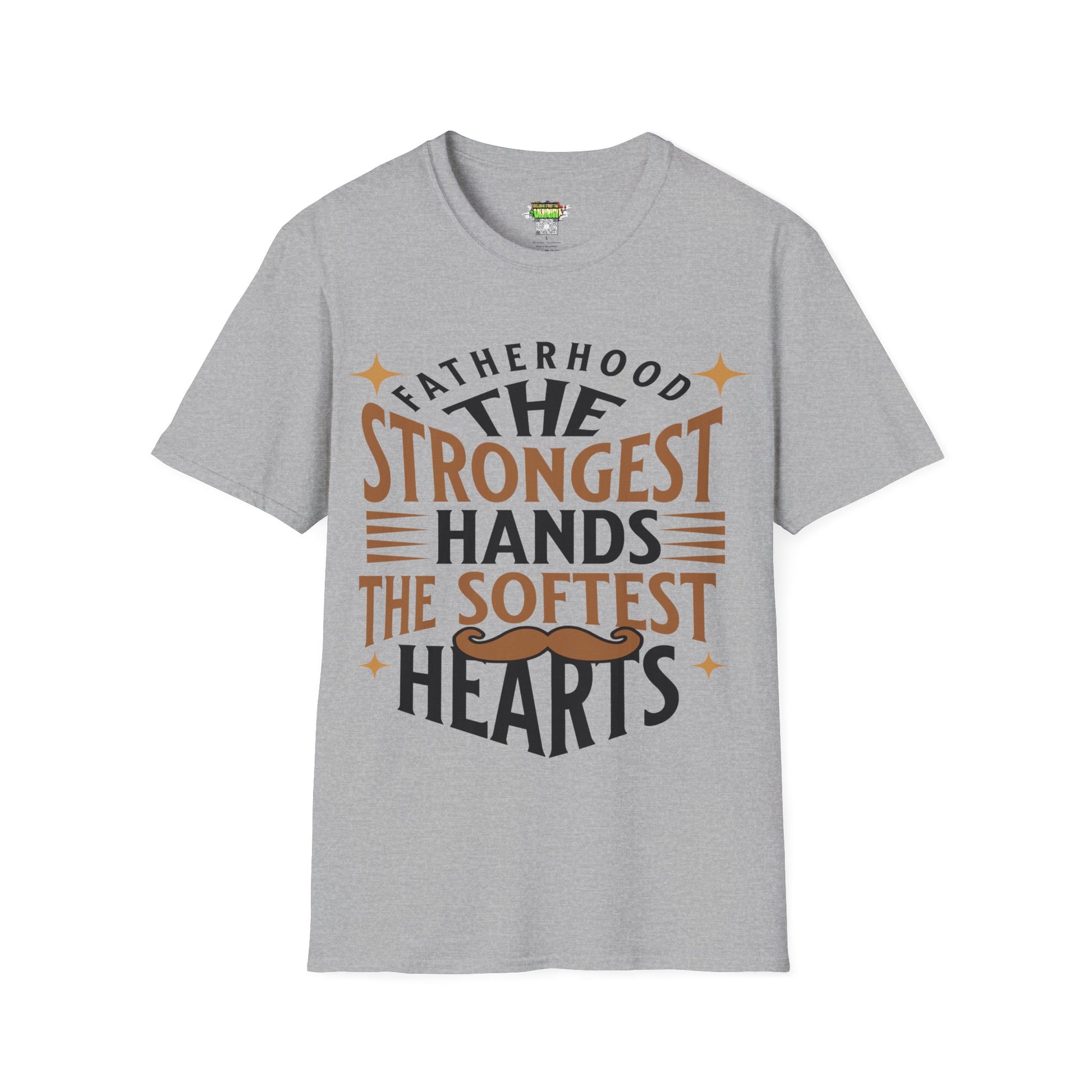 Fatherhood T-Shirt, Softstyle Tee for Dads, Gifts for Father's Day, Casual Wear, Unique Men’s Apparel, Family Celebration Top