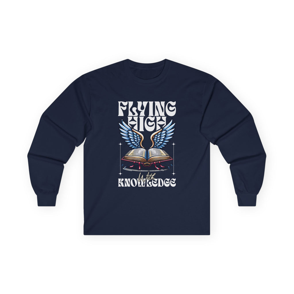 Flying High Knowledge Long Sleeve Tee