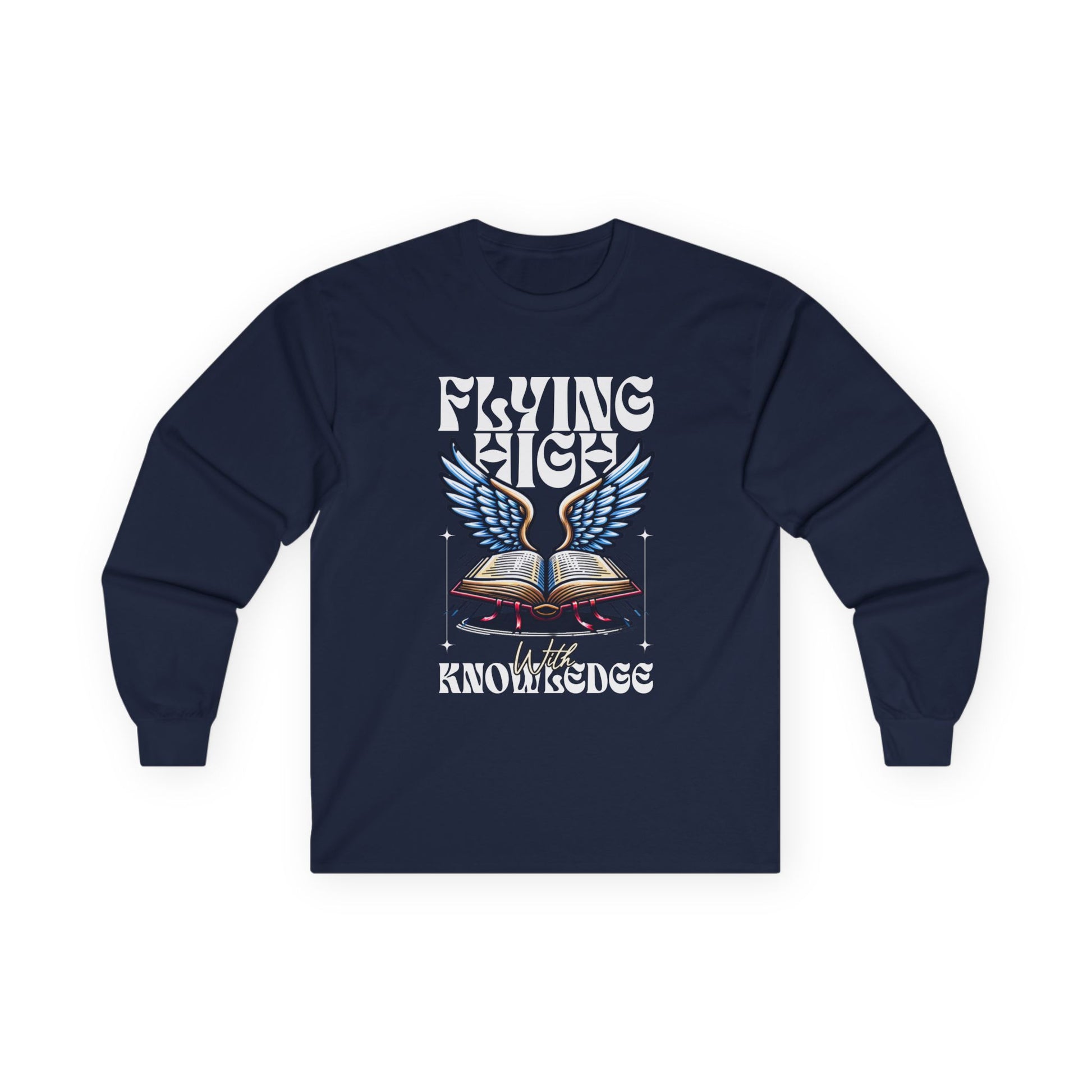 Flying High Knowledge Long Sleeve Tee