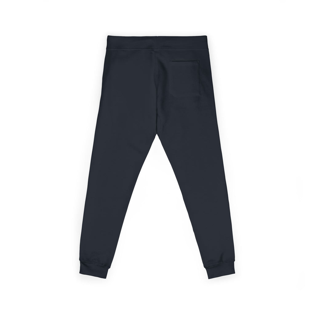 Viinriti Embroidered l Sweatpants — Cozy White Fleece Joggers