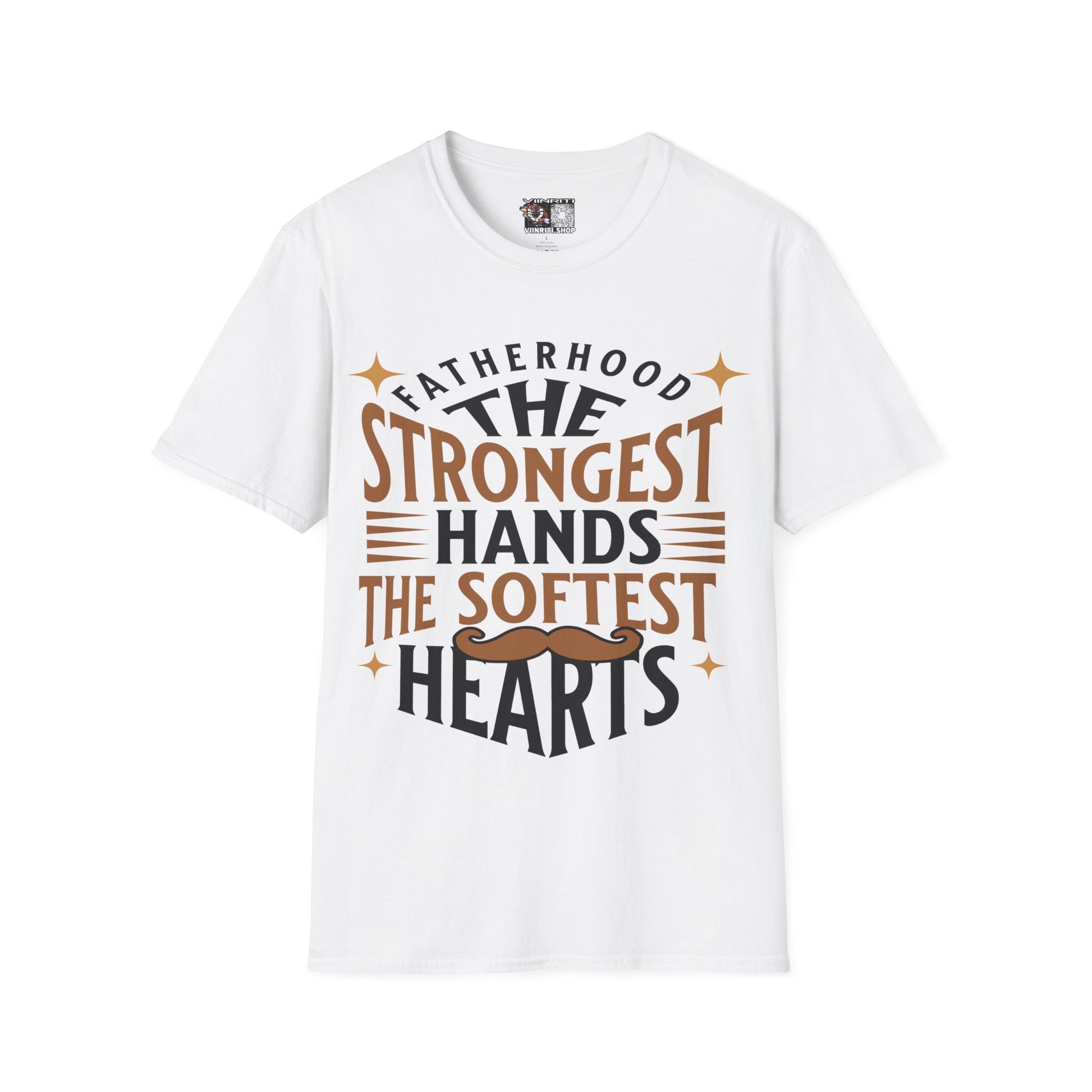 Fatherhood T-Shirt, Softstyle Tee for Dads, Gifts for Father's Day, Casual Wear, Unique Men’s Apparel, Family Celebration Top