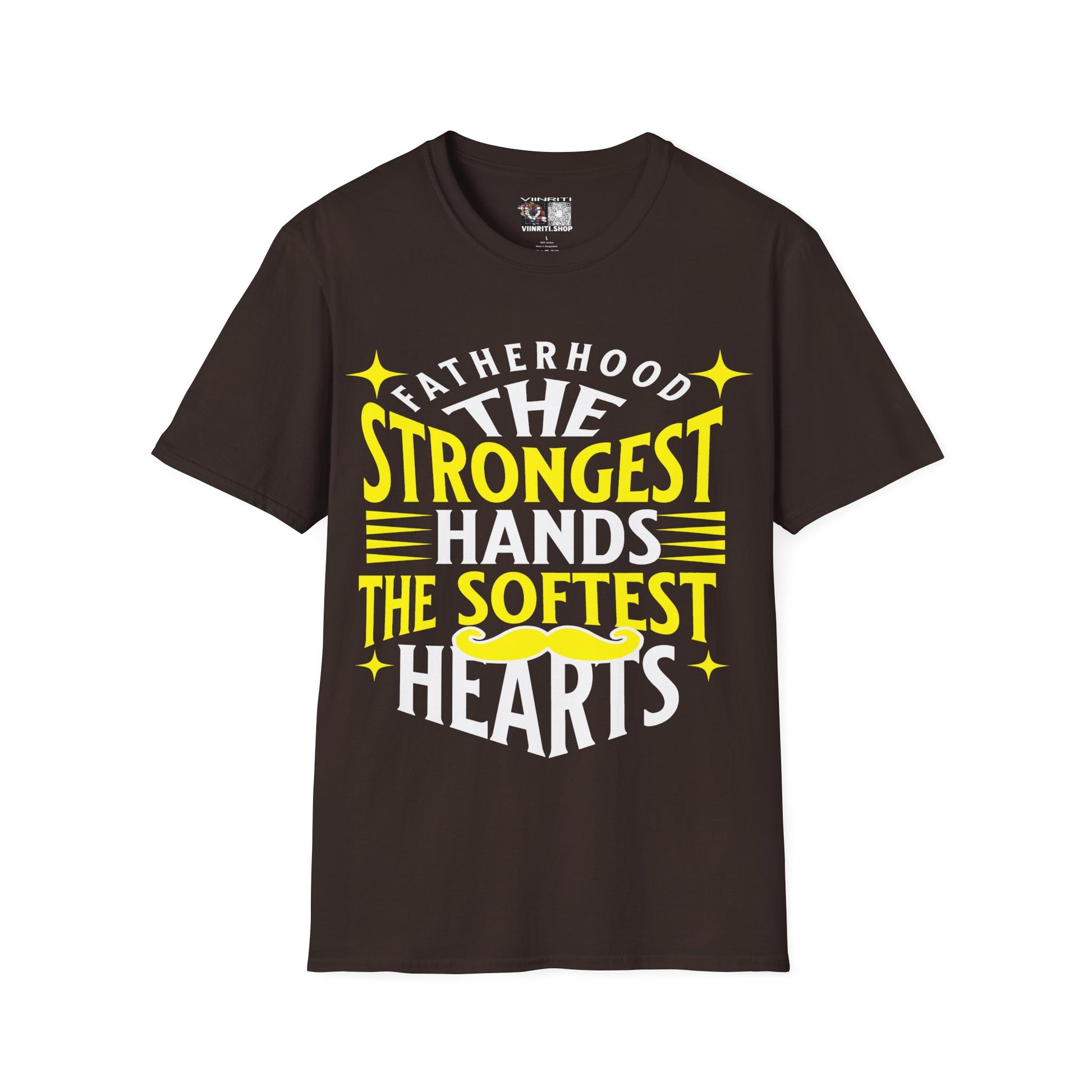 Fatherhood T-Shirt, Softstyle Tee for Dads, Gifts for Father's Day, Casual Wear, Unique Men’s Apparel, Family Celebration Top