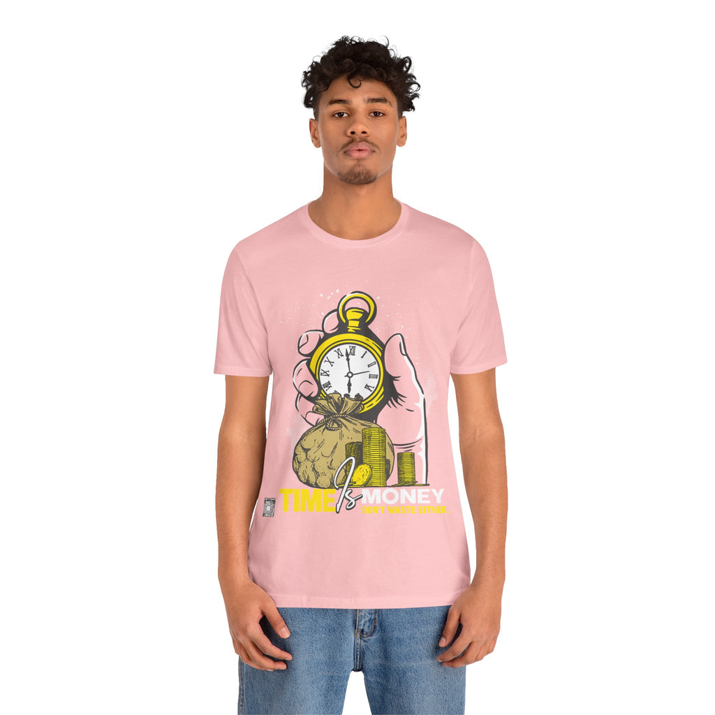 TIME IS MONEY Unisex Jersey Short Sleeve Tee