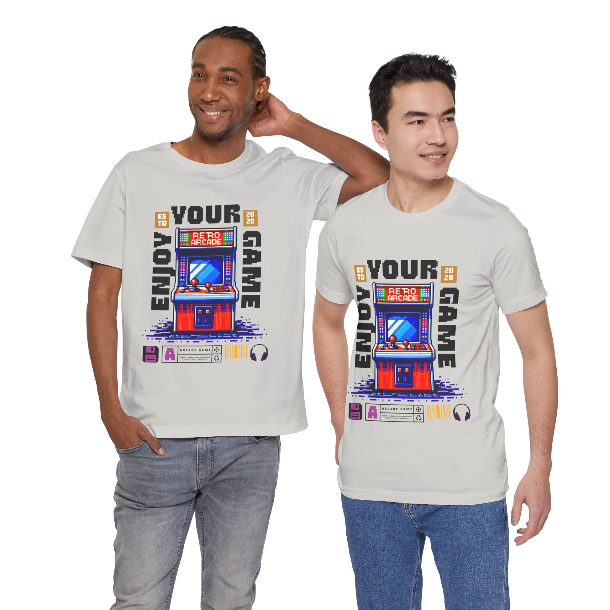 """"''Retro Arcade T-Shirt — Enjoy Your Game Vintage Gaming Tee