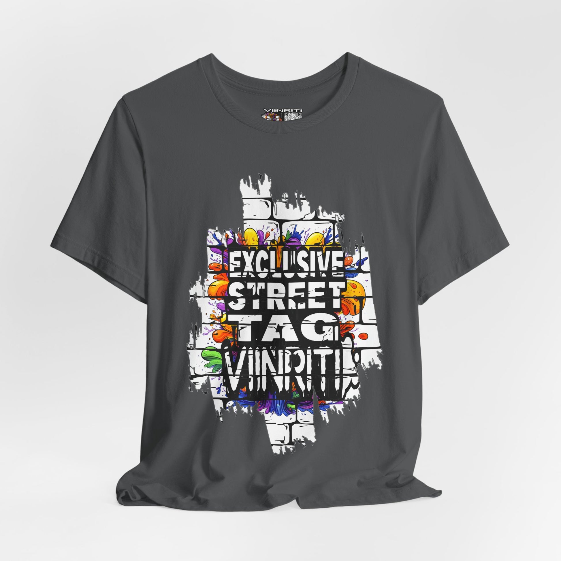 """"Viinriti Street Tag Graffiti Tee — "Exclusive Street Tag Vinniti" Graphic T-Shirt