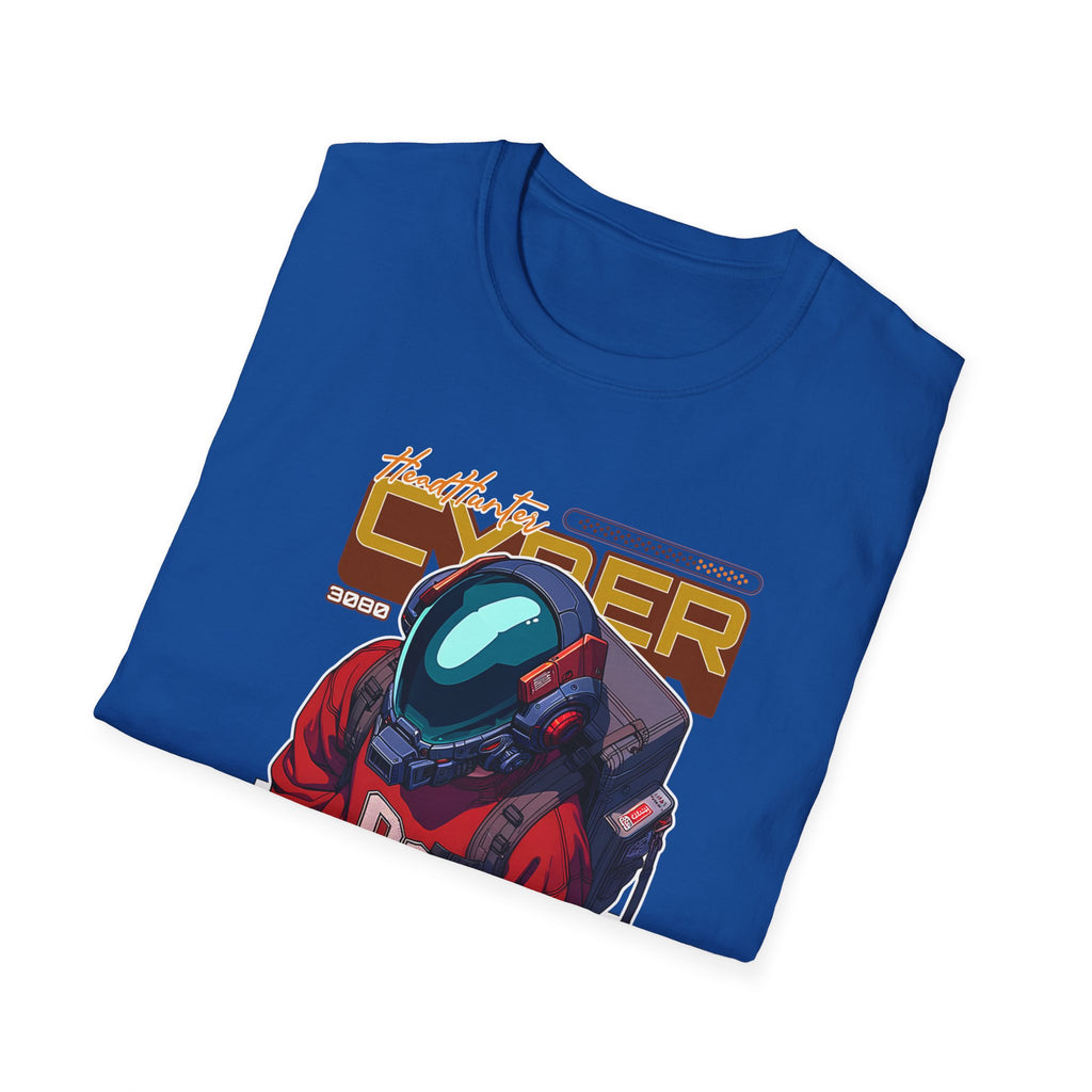 Cyber Astronaut Graphic T-Shirt — Futuristic Streetwear Tee
