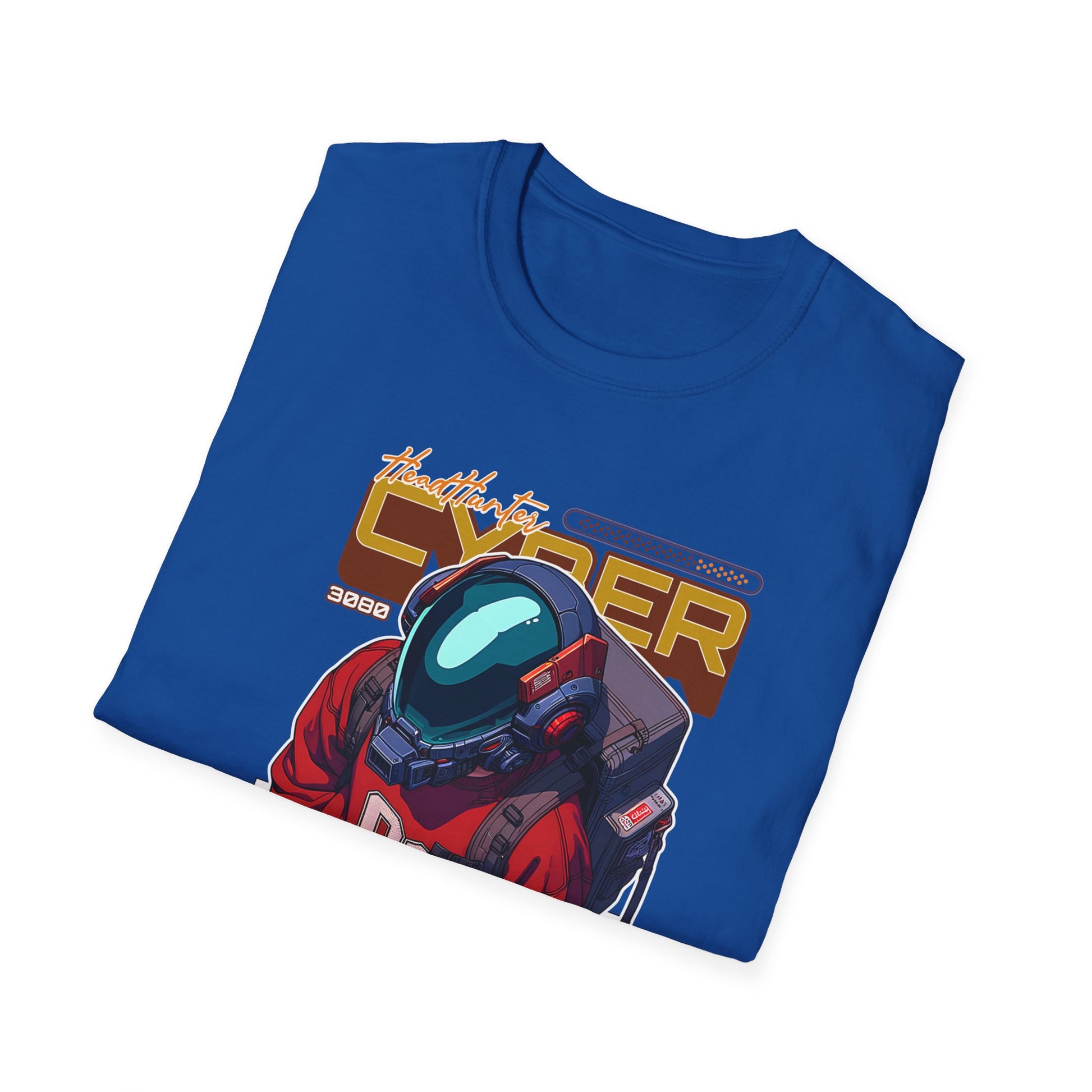 Cyber Astronaut Graphic T-Shirt — Futuristic Streetwear Tee