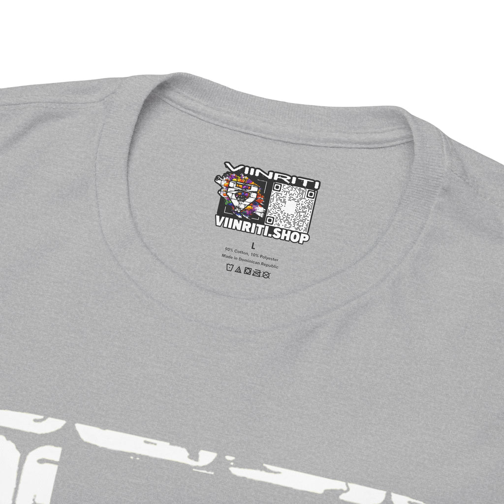 """"VIINRITI Snake Head Graphic Tee — Fierce Black Snake Illustration T-Shirt