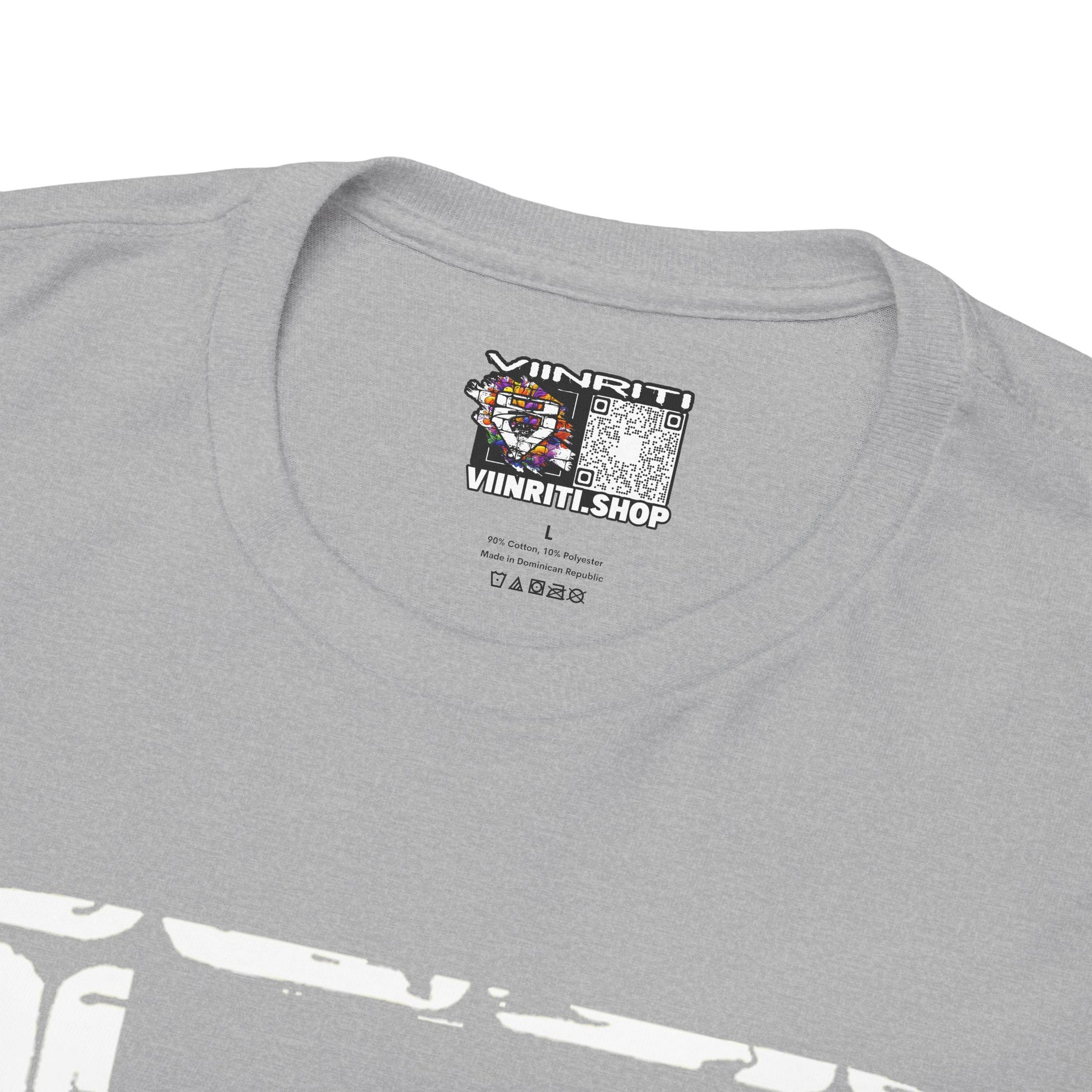 """"VIINRITI Snake Head Graphic Tee — Fierce Black Snake Illustration T-Shirt