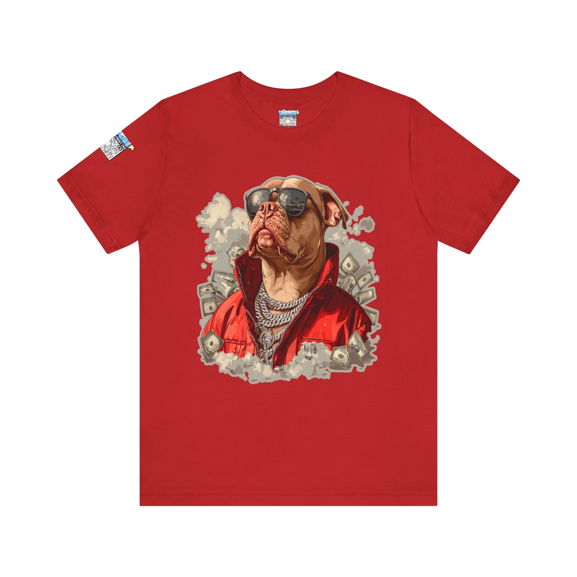 Cool Dog Swagger Tee - Stylish Pet Lover Shirt, Hip Hop Animal Art, Unisex Graphic T-Shirt, Gift for Dog Lovers, Trendy Everyday Wear