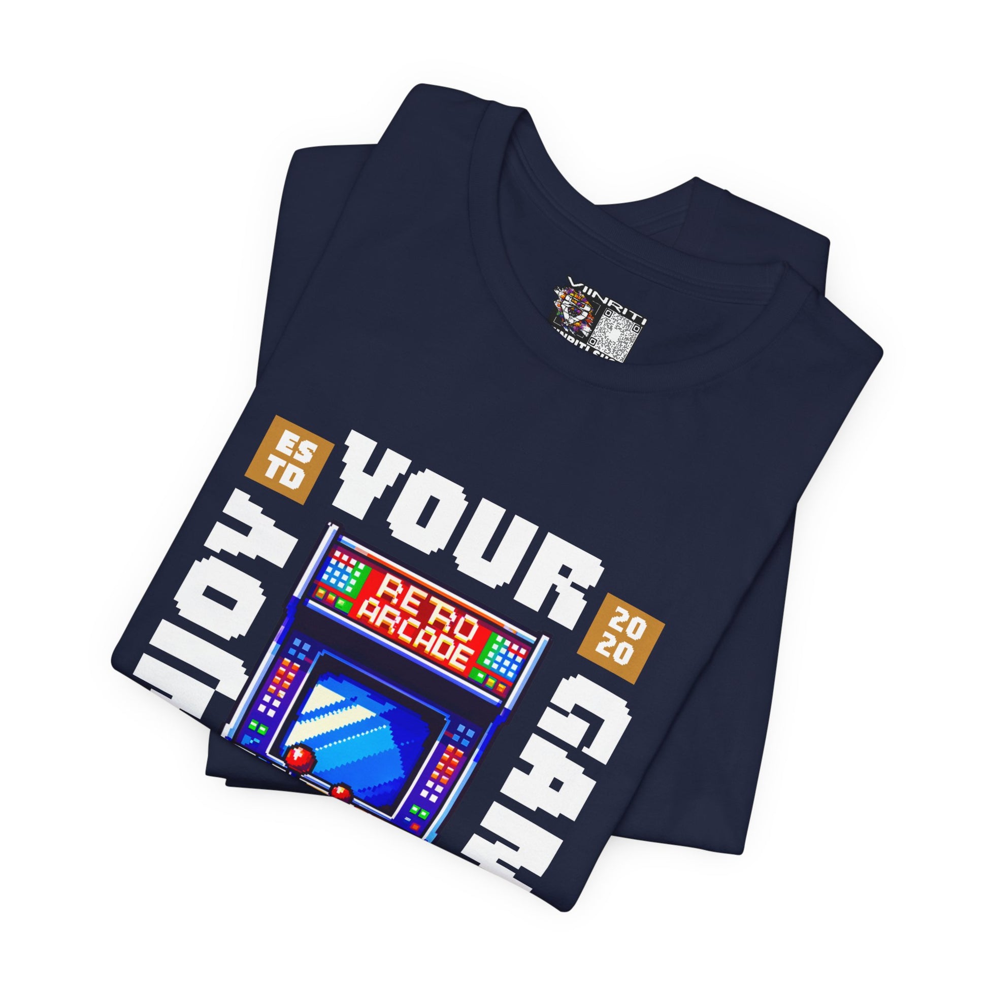 """"''Retro Arcade T-Shirt — Enjoy Your Game Vintage Gaming Tee