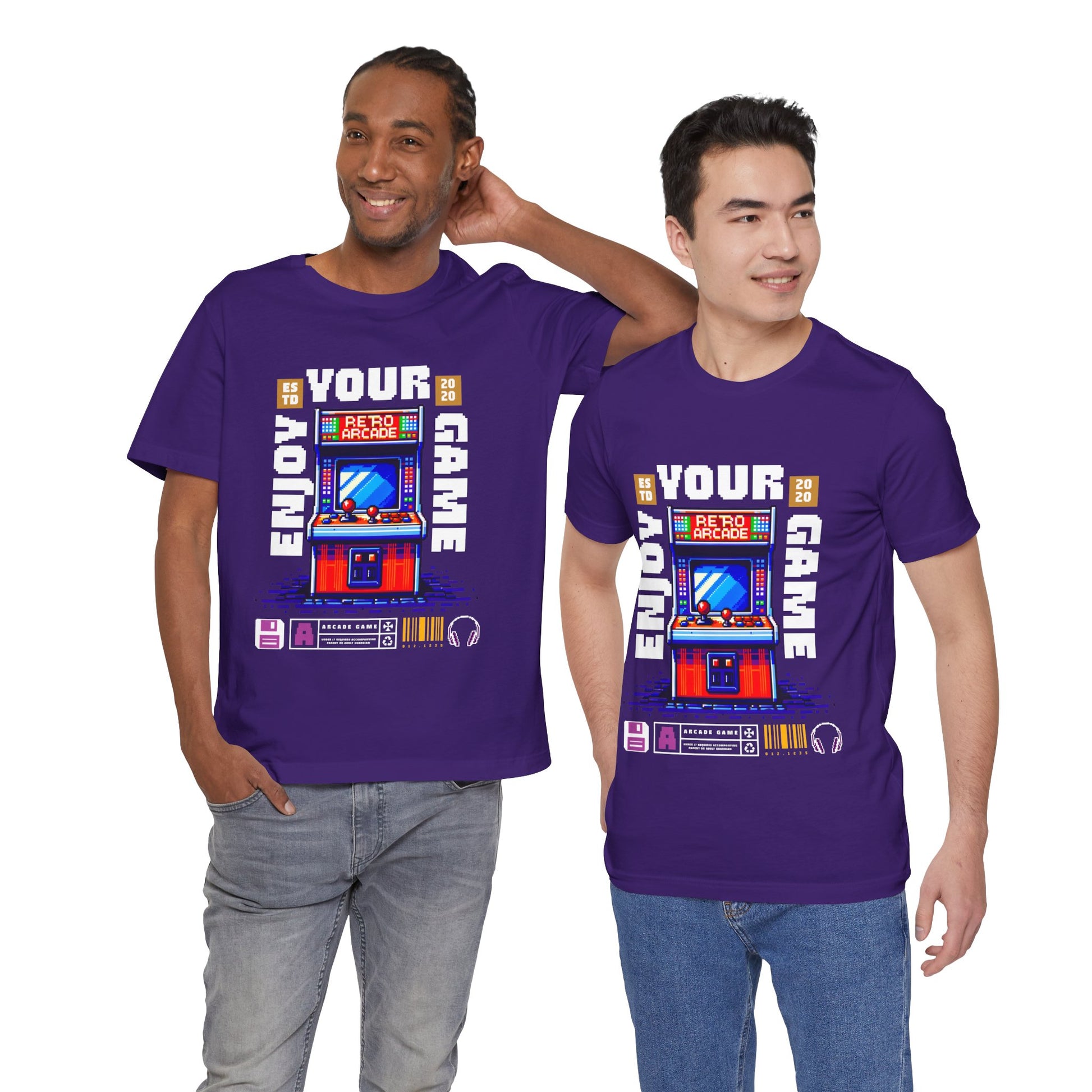 """"''Retro Arcade T-Shirt — Enjoy Your Game Vintage Gaming Tee