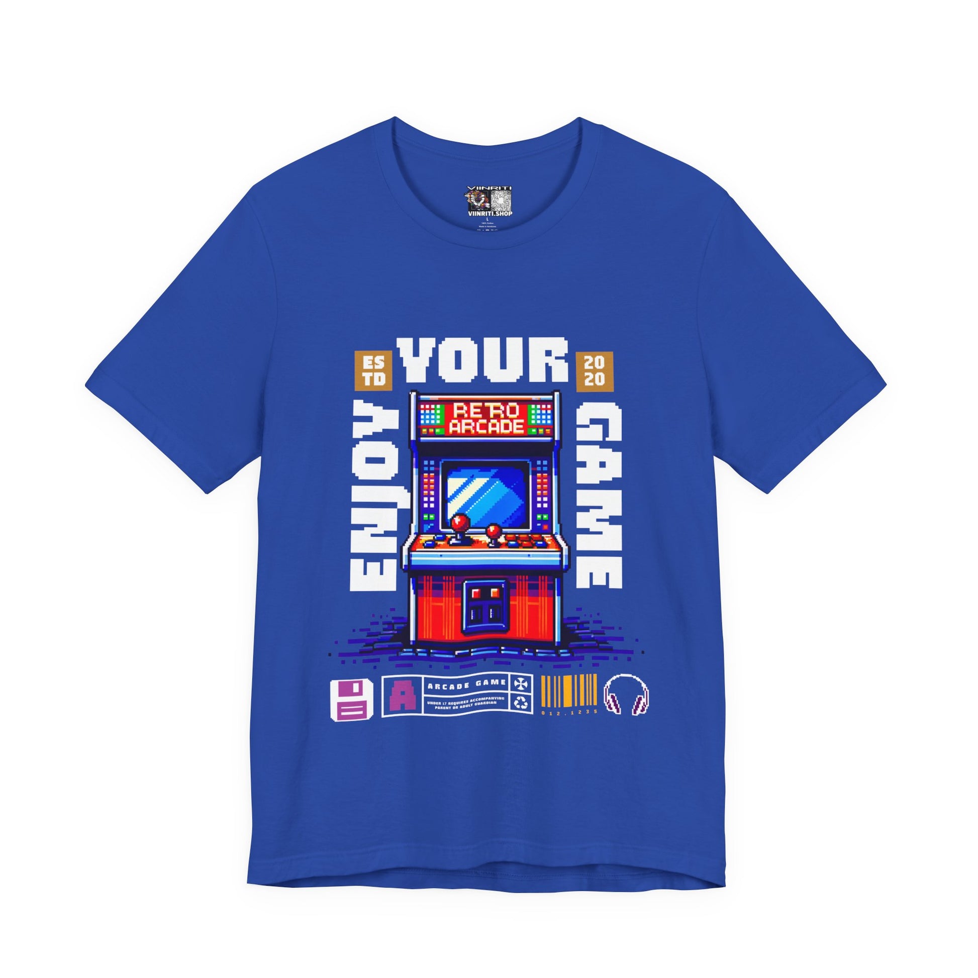 """"''Retro Arcade T-Shirt — Enjoy Your Game Vintage Gaming Tee