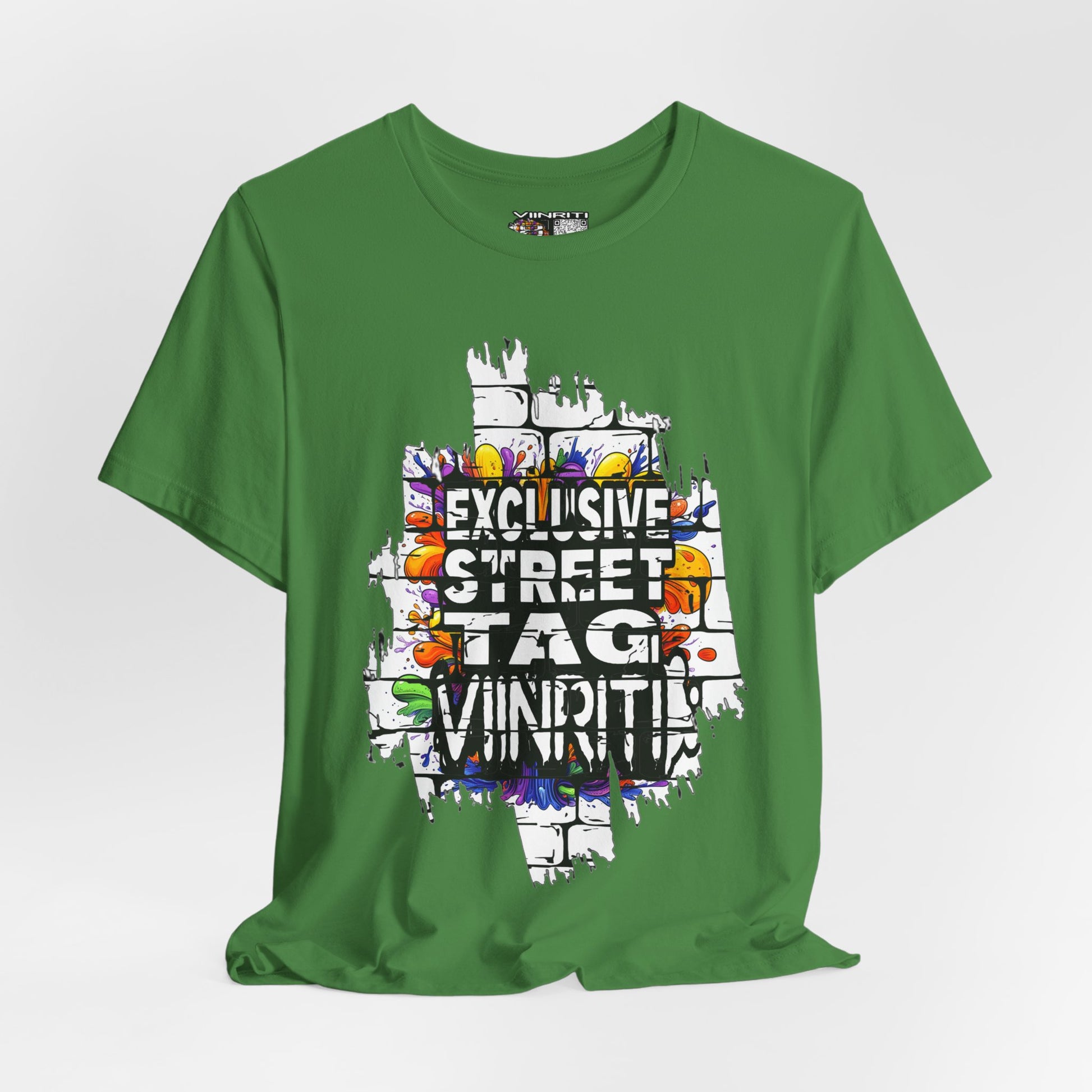 """"Viinriti Street Tag Graffiti Tee — "Exclusive Street Tag Vinniti" Graphic T-Shirt