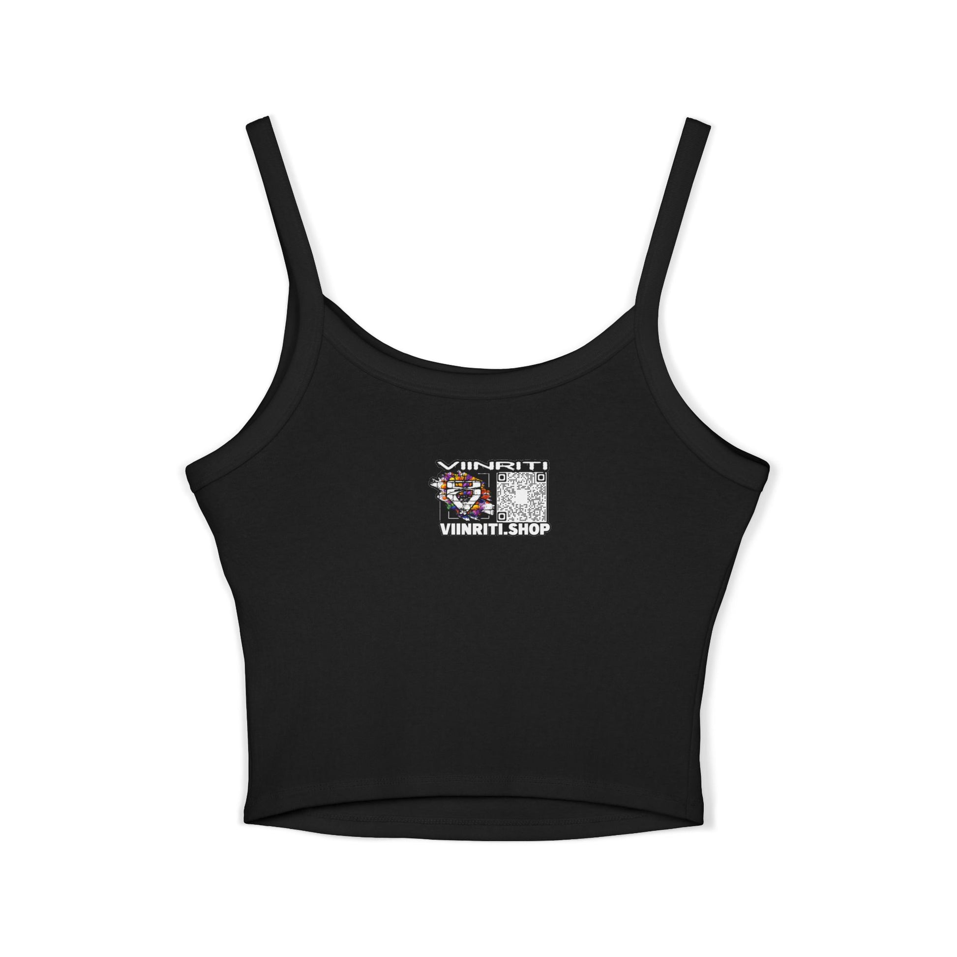 Cosmic Girl  Crop Tank Top — Abstract Galaxy Face Art