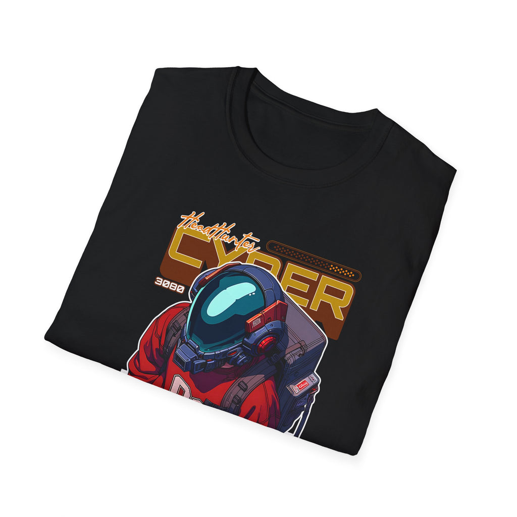 Cyber Astronaut Graphic T-Shirt — Futuristic Streetwear Tee